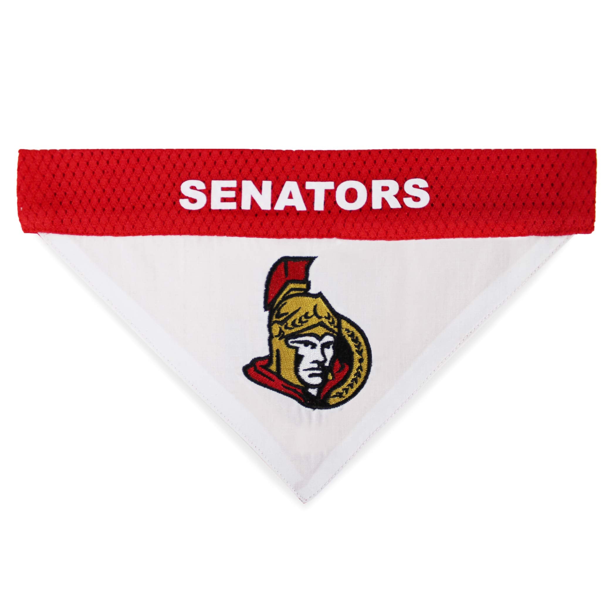Nhl Ottowa Senators Bandana For Dogs & Cats, Small/Medium. - Cute & Stylish Bandana! The Perfect Hockey Fan Scarf Bandana, Great