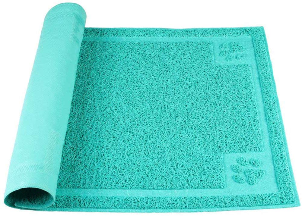 Darkyazi Pet Feeding Mat Large For Dogs And Cats,24''  36'' Flexible And Easy To Clean Feeding Mat,Best For Non Slip Waterproof
