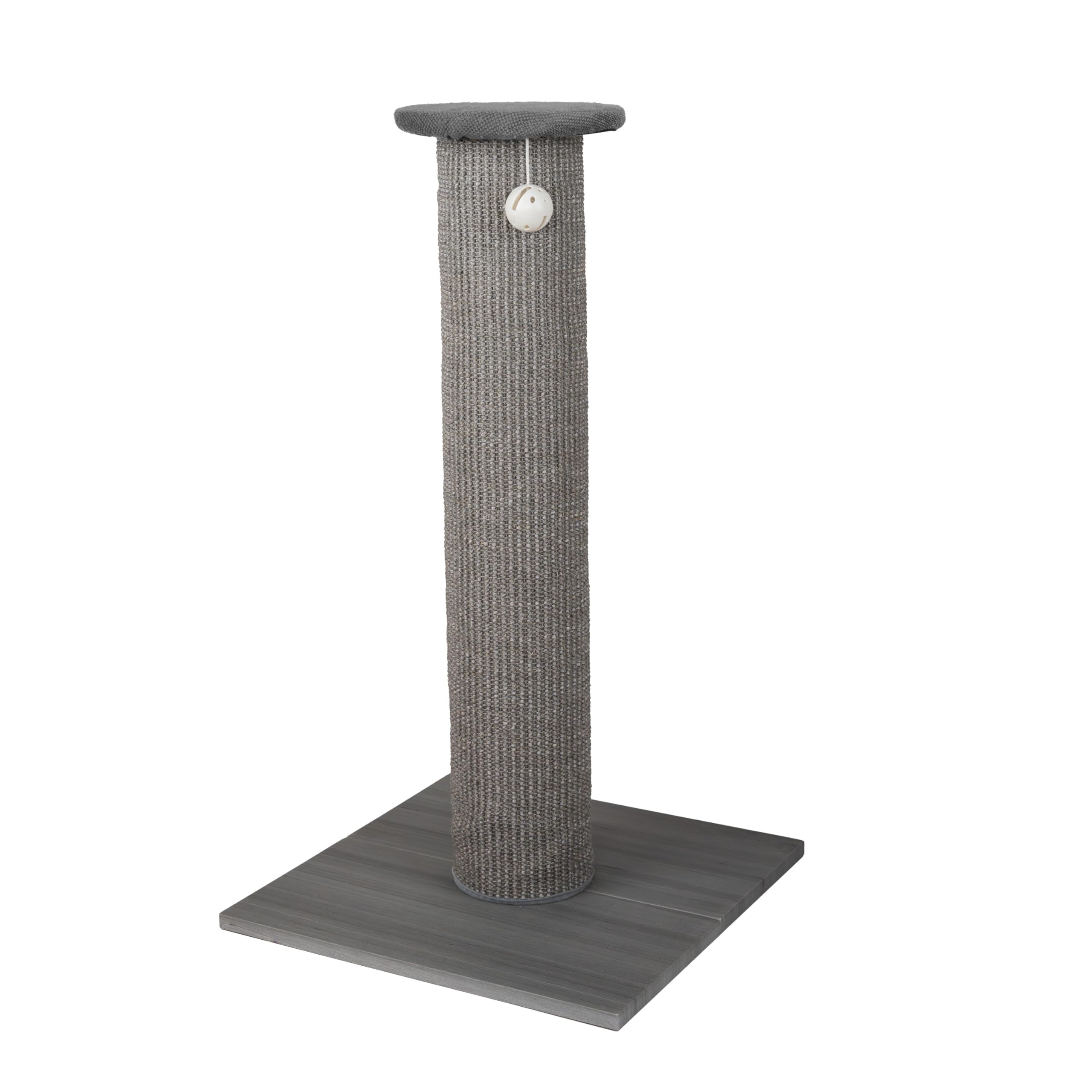 Kitty City Sisal Post Scratcher, Sisal Post (Gray)