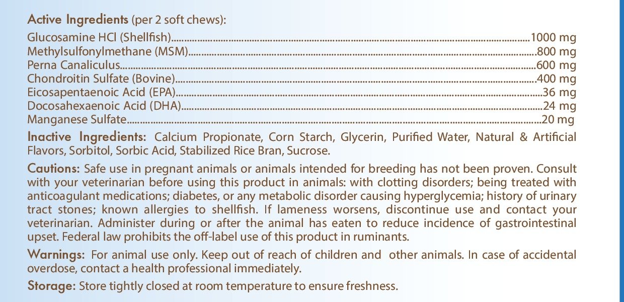 Healthy Breeds Bulldog Z-Flex Max Hip and Joint Soft Chews 50 Count