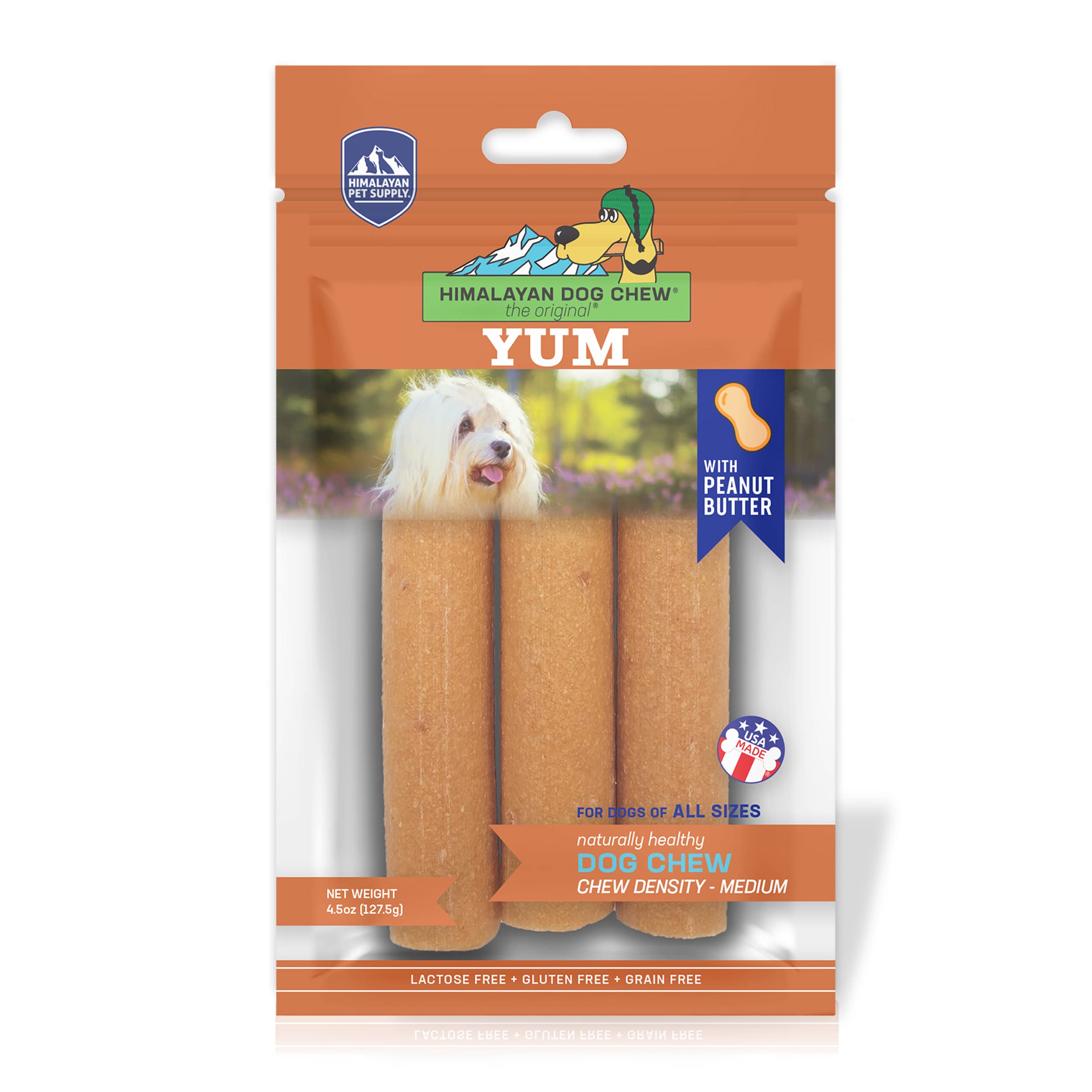 Himalayan Dog Yaky Yum Peanut Butter 4.5Oz