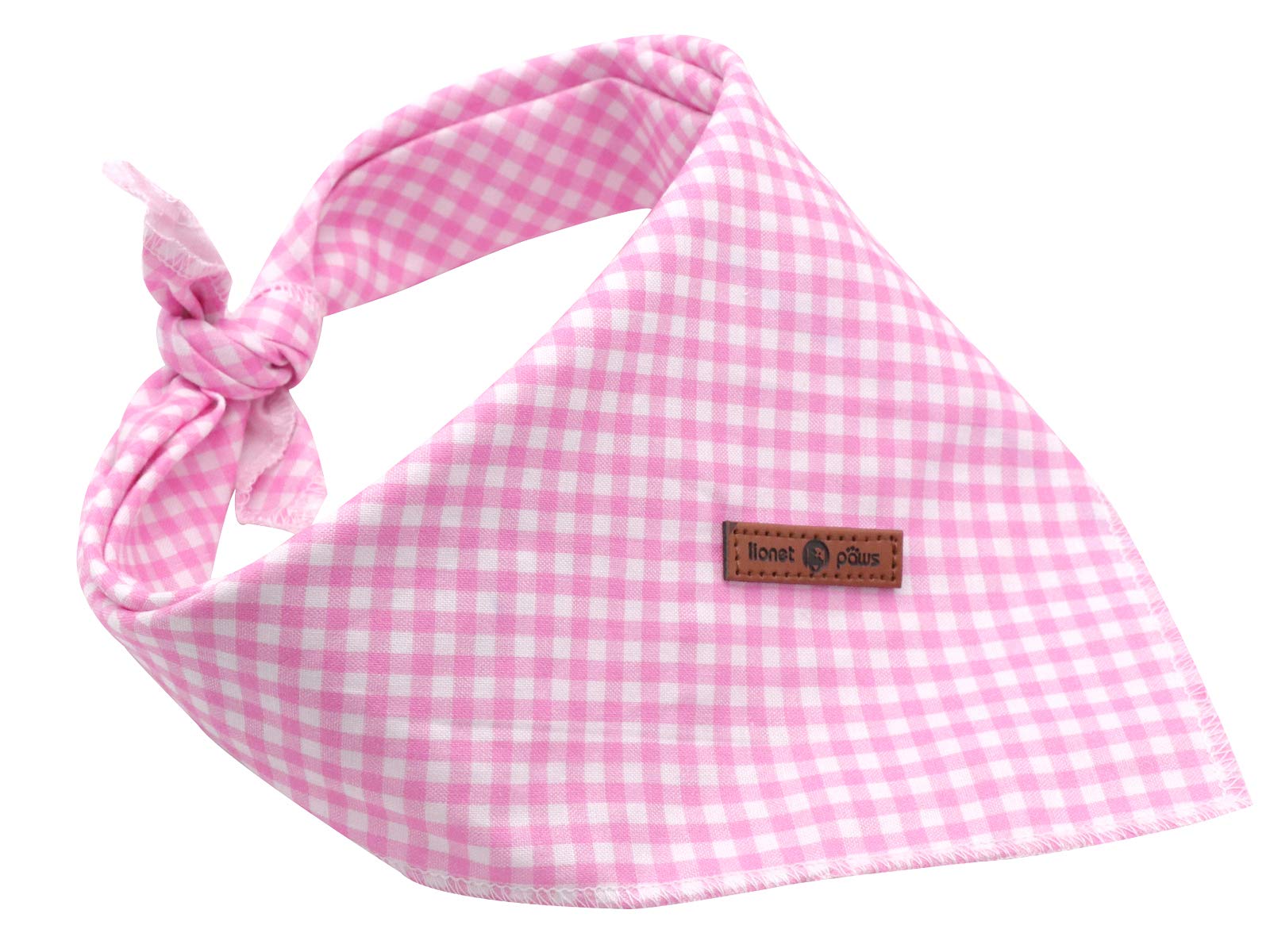 Lionet Paws Dog Bandana Washable Cotton Handkerchief Scarf Triangle Bandana For Small Medium Large Dogs