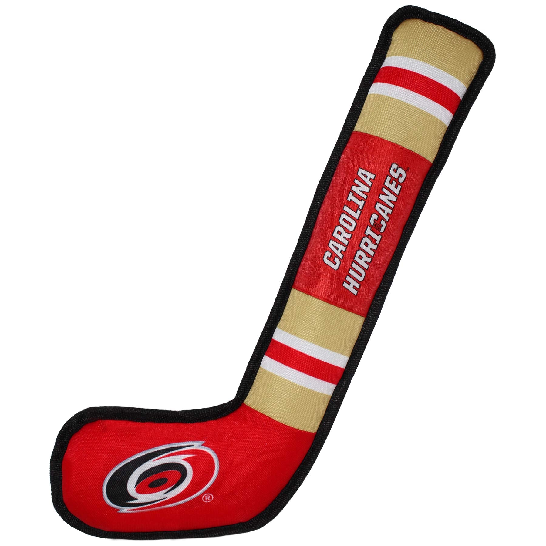 Pets First Nhl Carolina Hurricanes Stick Toy For Dogs & Cats. Play Hockey With Your Pet With This Licensed Dog Tough Toy Reward!