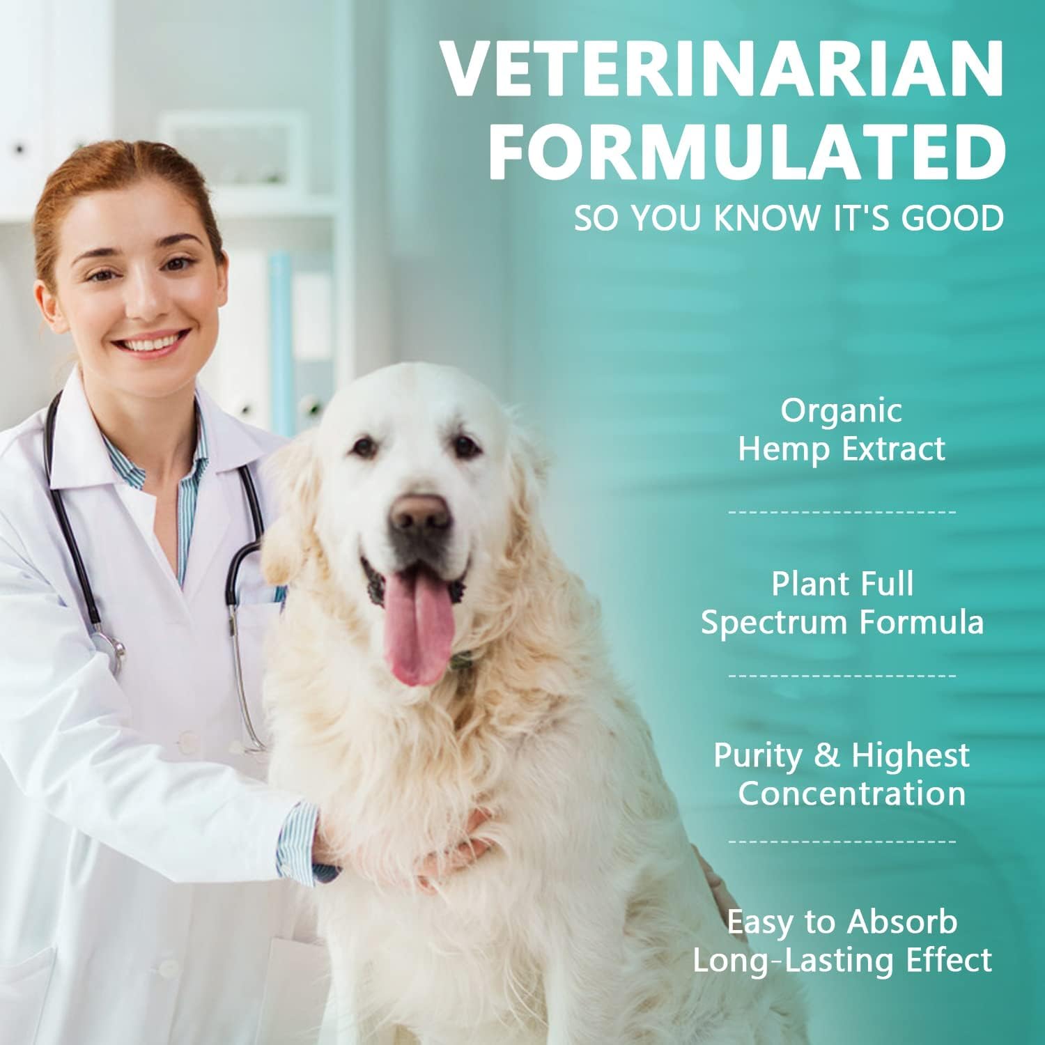 Max Potency Hemp Oil for Dogs Cats - Help Pet Anxiety Stress Pain Inflammation Arthritis Aggressive Relax Sleep Allergies Seizur