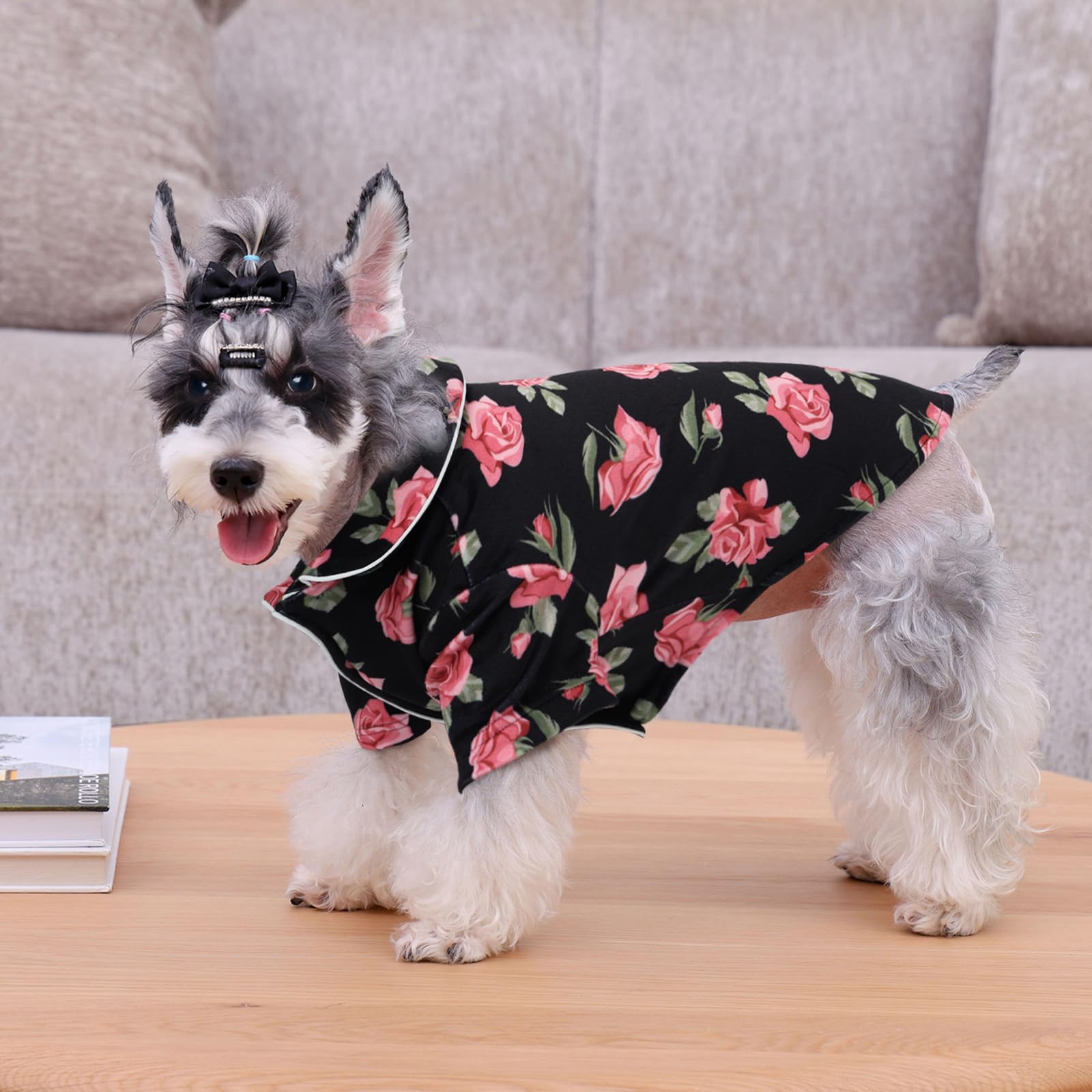 Cutebone Two-Leg Spandex Crystal Velvet Pet Pajamas - Soft, Cozy, And Stretchy Sleepwear For Dogs And Cats Ltp05M