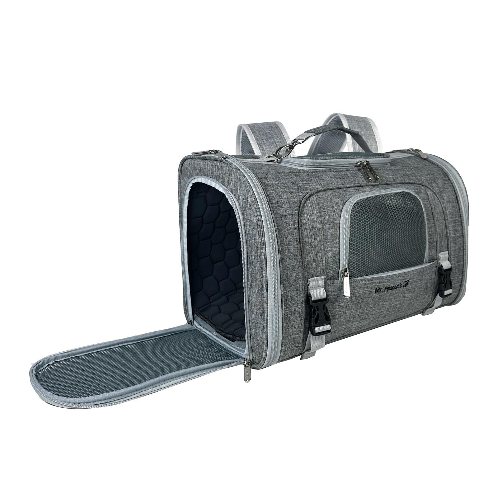 Mr. Peanut's Monterey Series Convertible Backpack Pet Carrier - Large (Large)