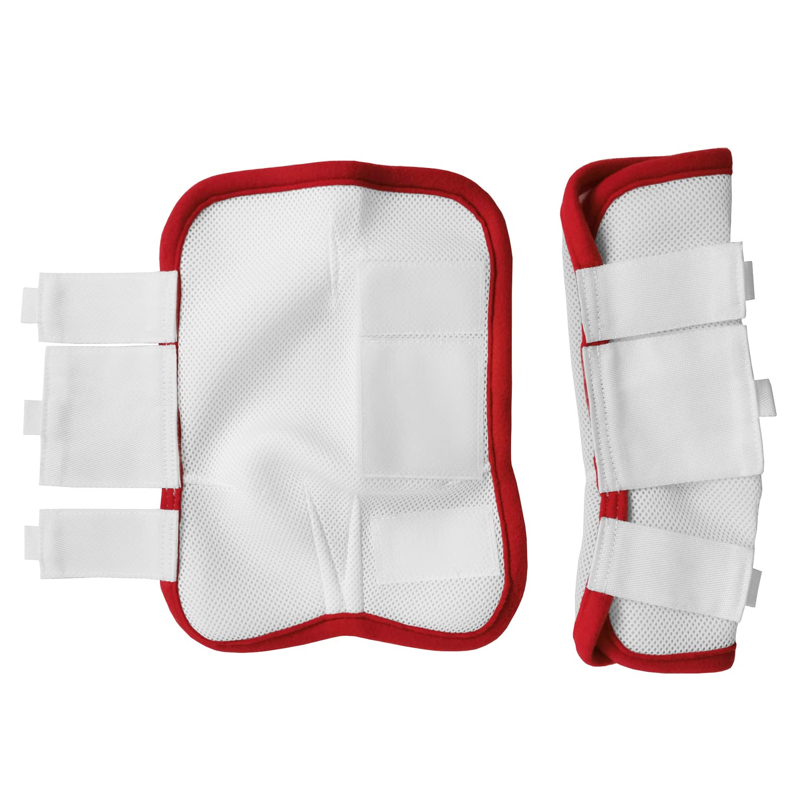 Gallopoff Fly Boots for Horses Set of 4, Breathable Comfy Mesh Horse Leggings Reduce Stomping, Hoof Stress, and Leg Fatigue Whit