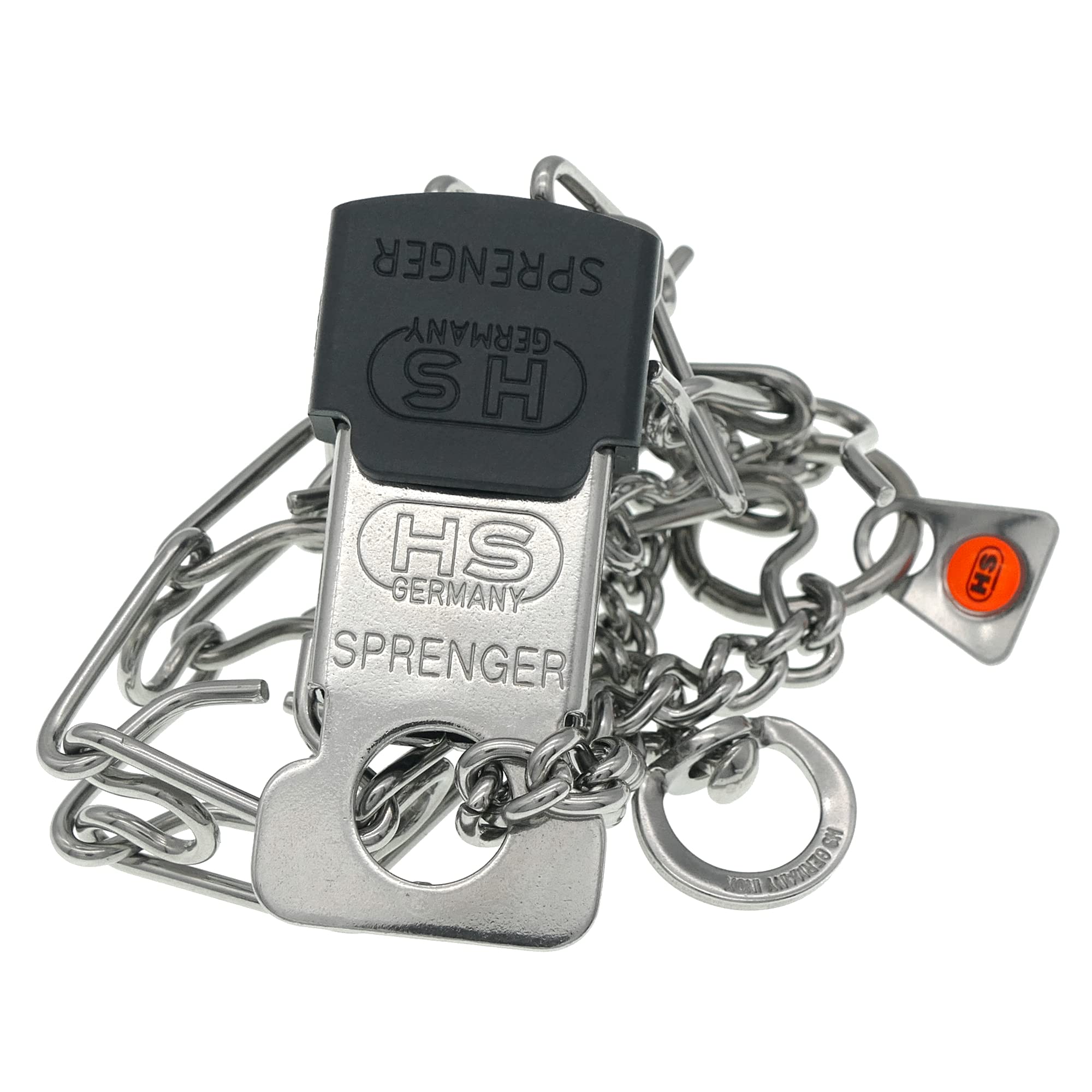 Herm Sprenger Dog Training Prong Collar With Quick Release Cliclock Buckle For Small Medium Large Dogs Stainless Steel Collar Fo