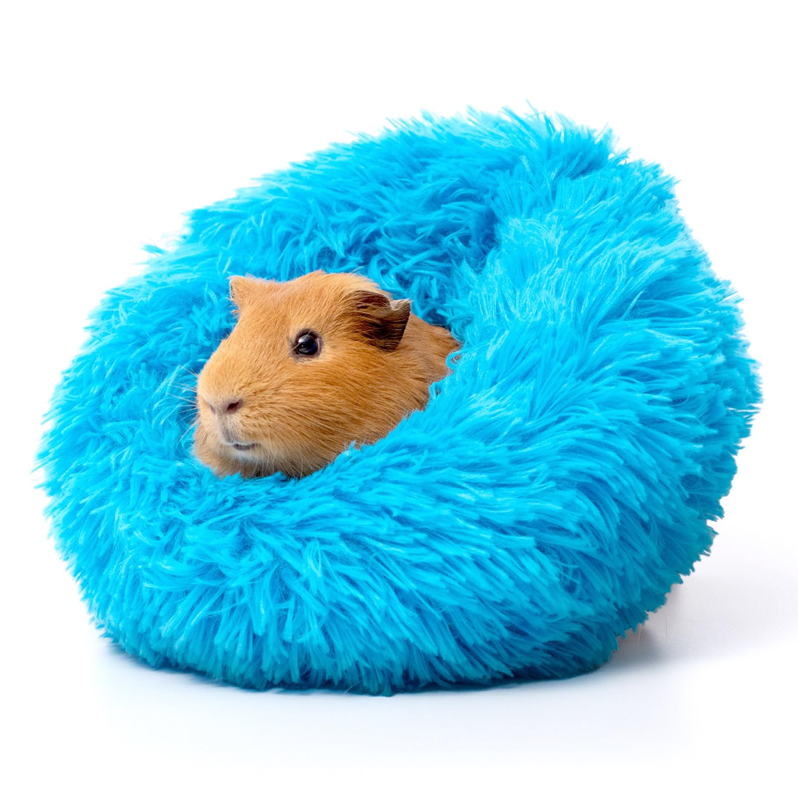 Paw Inspired Furr-O Burrowing Pet Bed For Guinea Pigs And Other Small Animals (Blue)