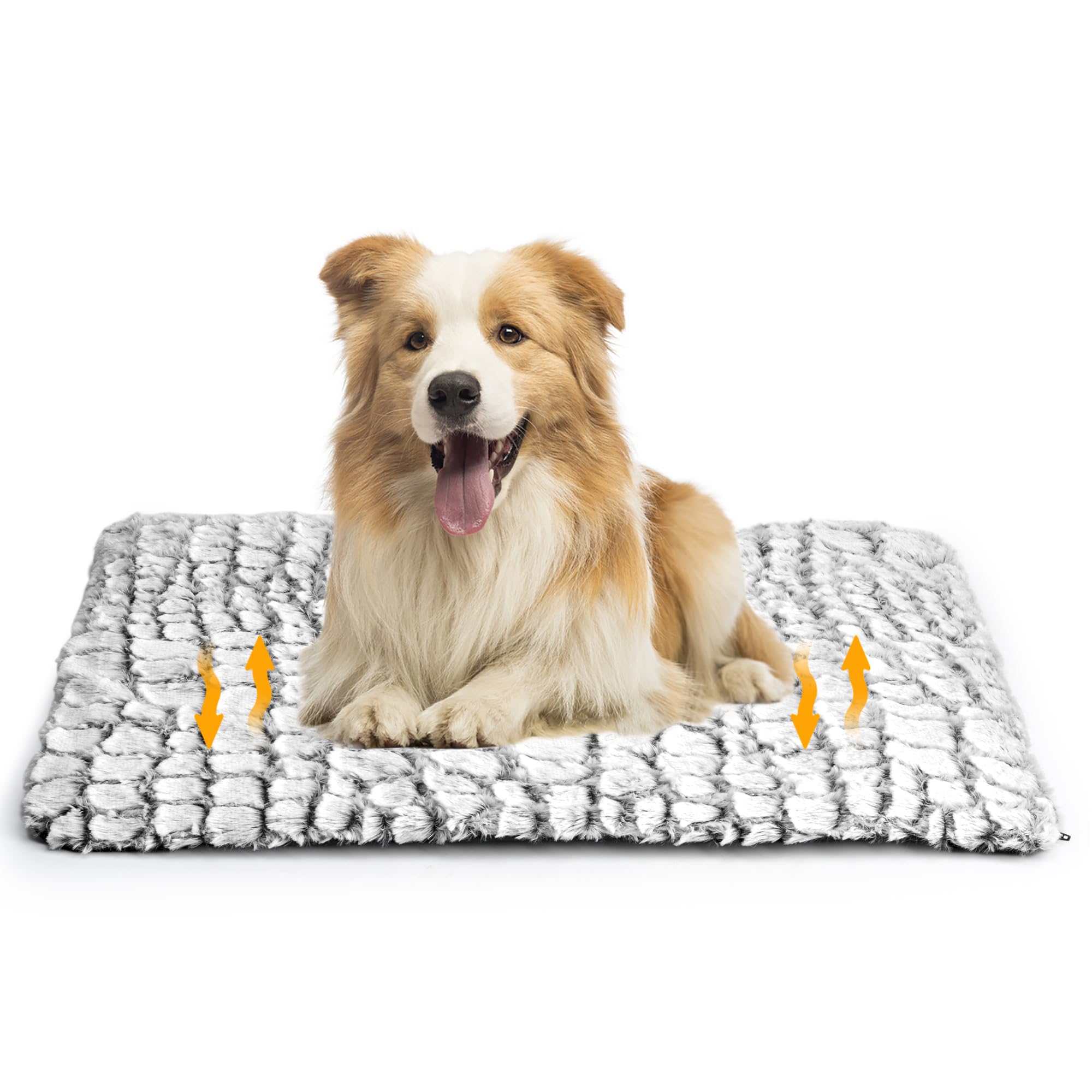 Petace Dog Selfheating Pad 75 x 50 cm, Pet Selfwarming Mat, ElectricFree Warm Bed for Kittens & Small Puppy, Selfheated Dog 
