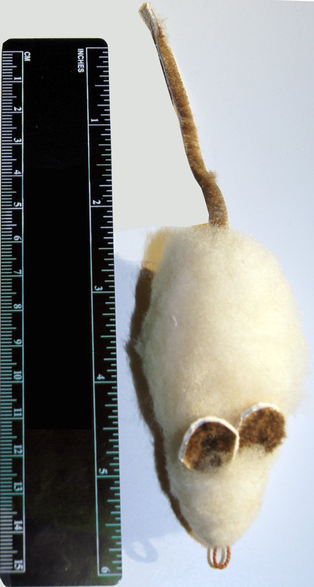 Coolcybercats Big Wool Mouse Refill/Attachment Cat Toy - Fits Wildcat And Popular Bird And Mouse Type Wands/Poles