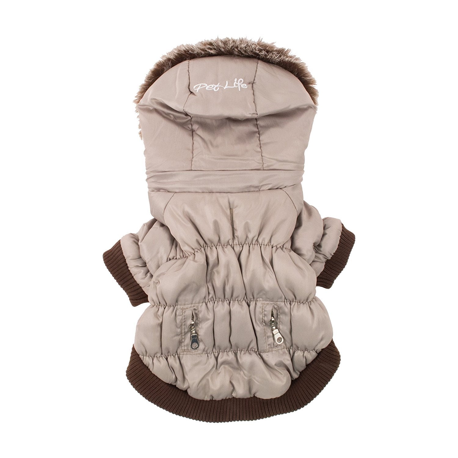 Metallic Fashion Pet Parka Coat(D0102H70XJG.)