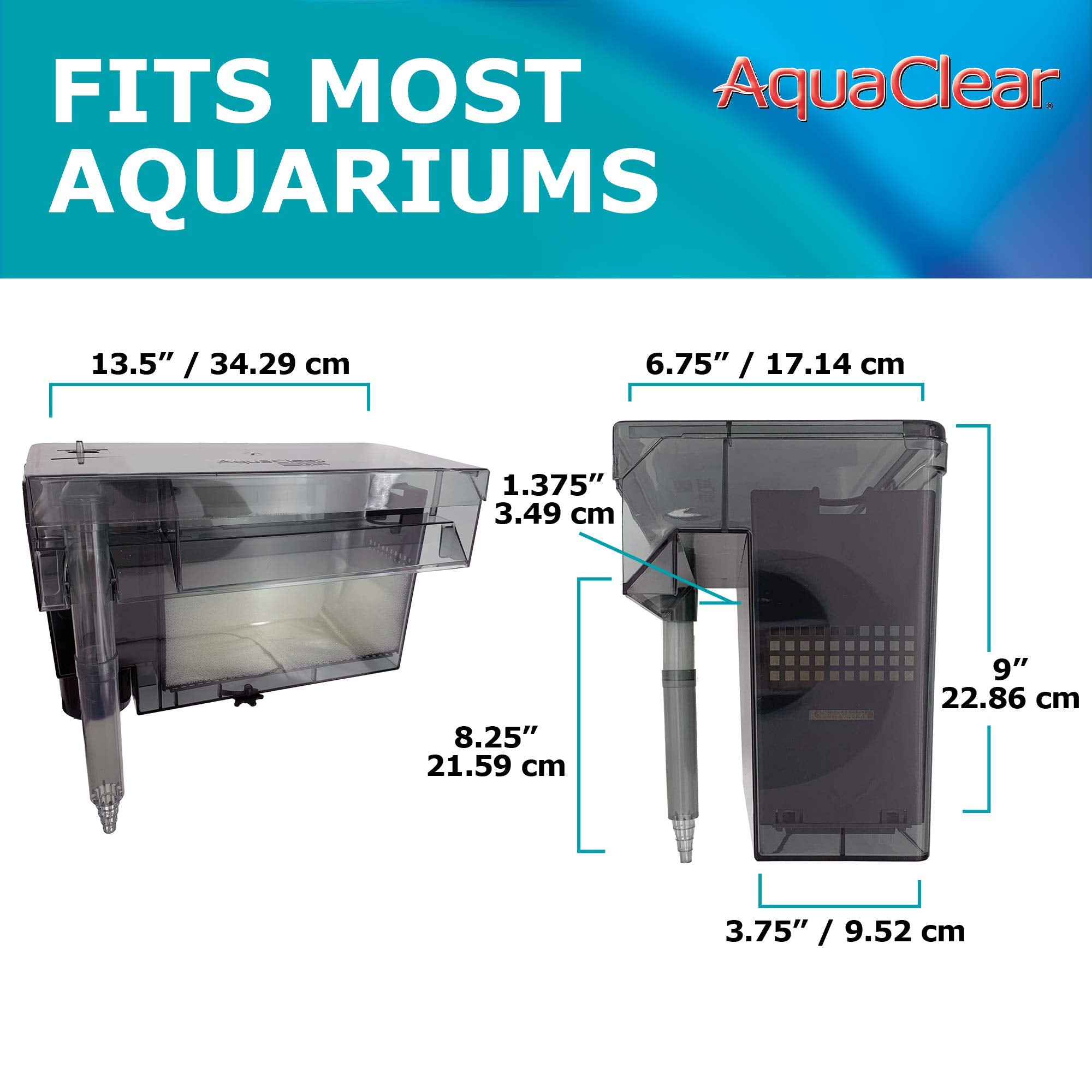Aquaclear 110 Power Filter, Fish Tank Filter For 60- To 110-Gallon Aquariums