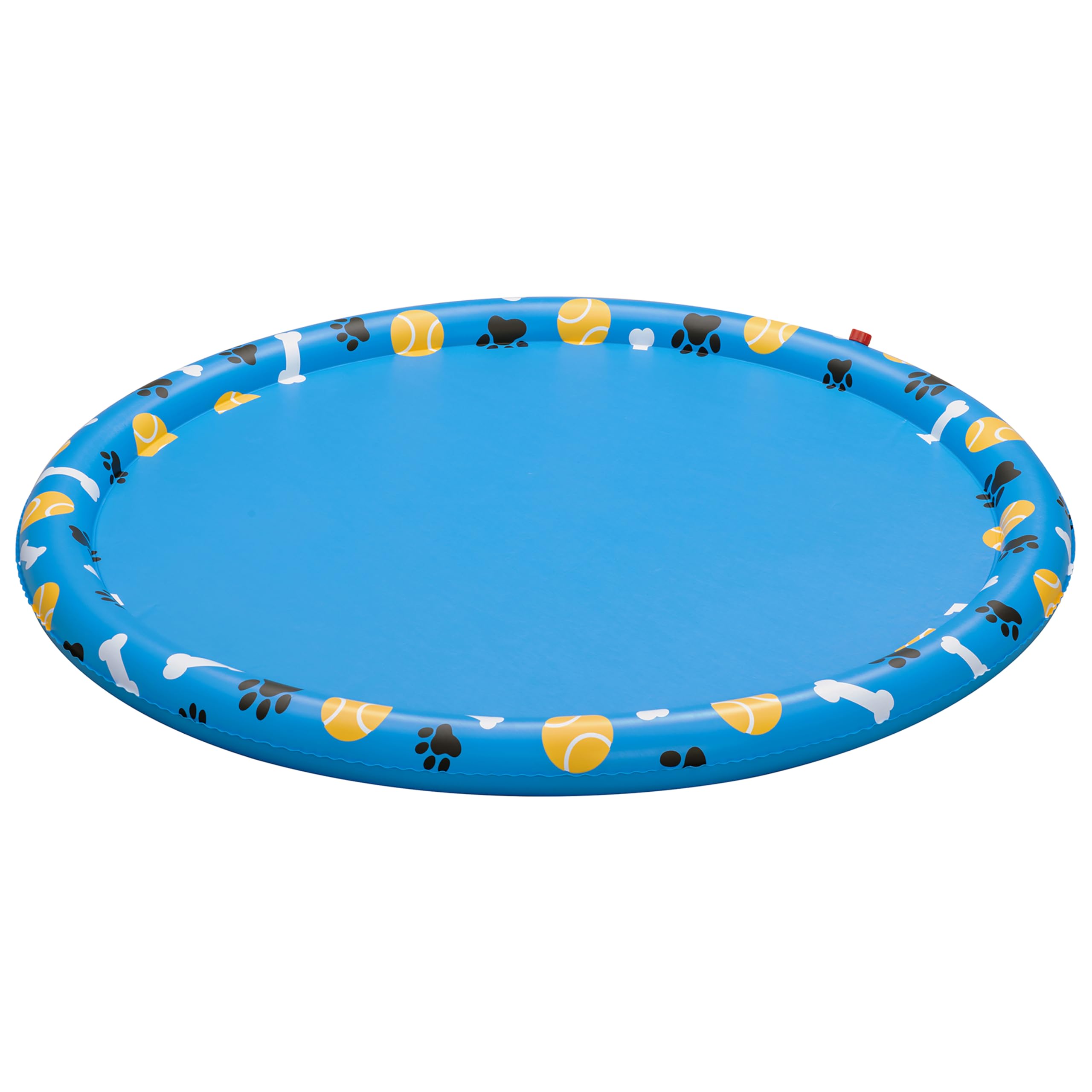 Bestway Dog Splash Pad Sprinkler Mat, Non-Slip Splash Sprinkler Pad for Dogs, Dog Pool and Splash Water Play