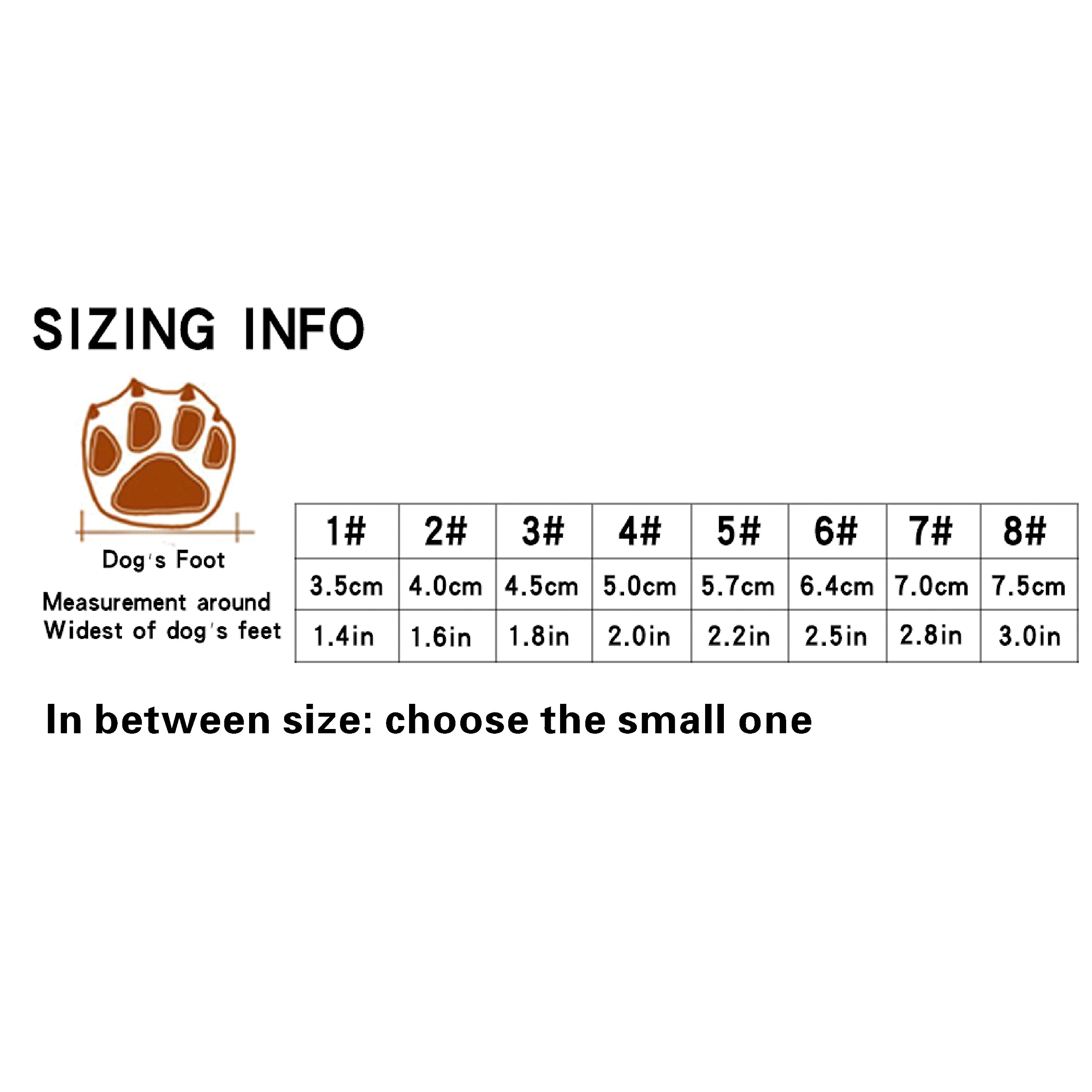 Mokcci Truelove Dog Boots Waterproof Dog Shoes With Reflective Straps For Small Medium Large Dog, Size 5 (Pack Of 4)