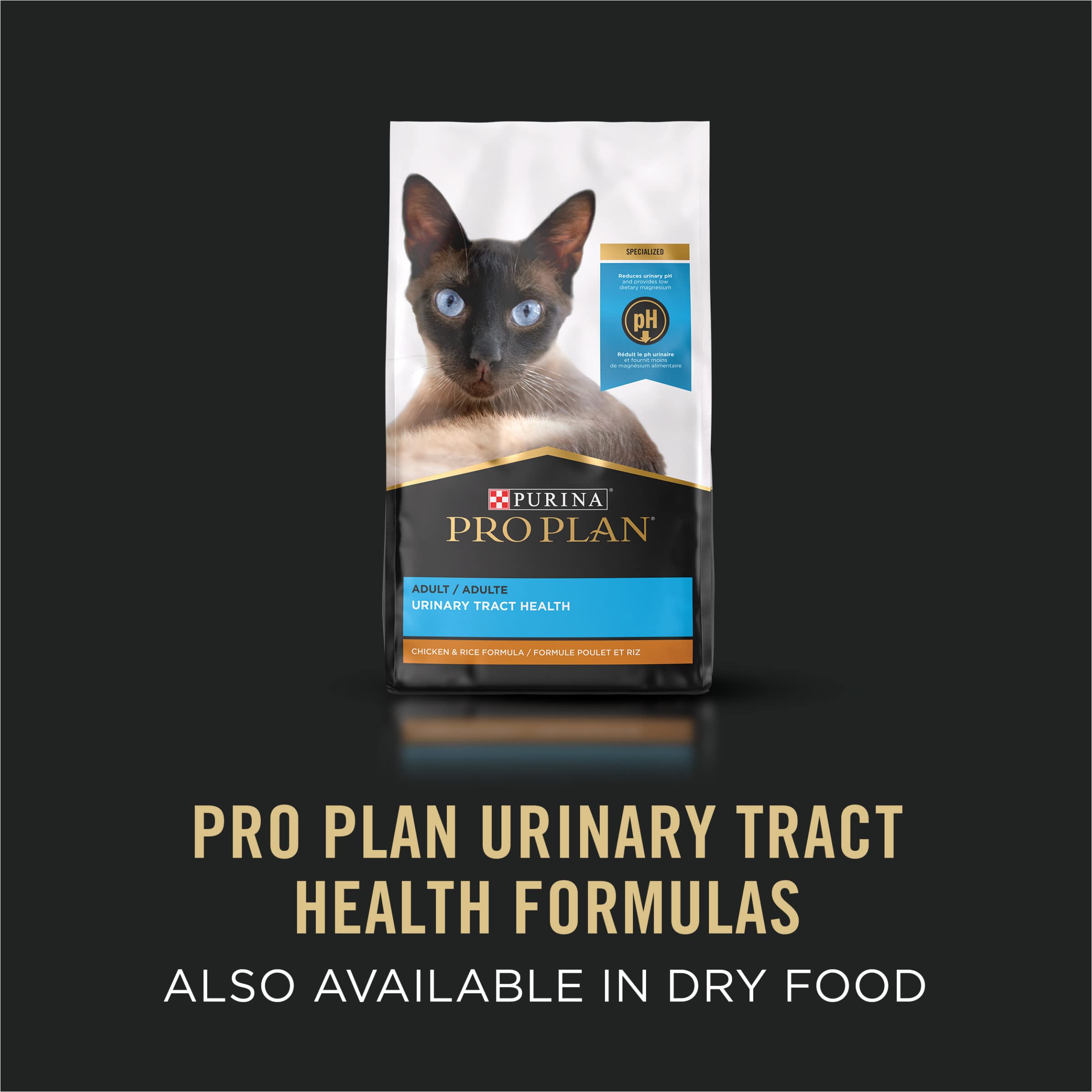 Purina Pro Plan Urinary Tract Health Pate Cat Food Variety Pack, Turkey and Giblets, and Ocean Whitefish Entrees - (Pack of 12)