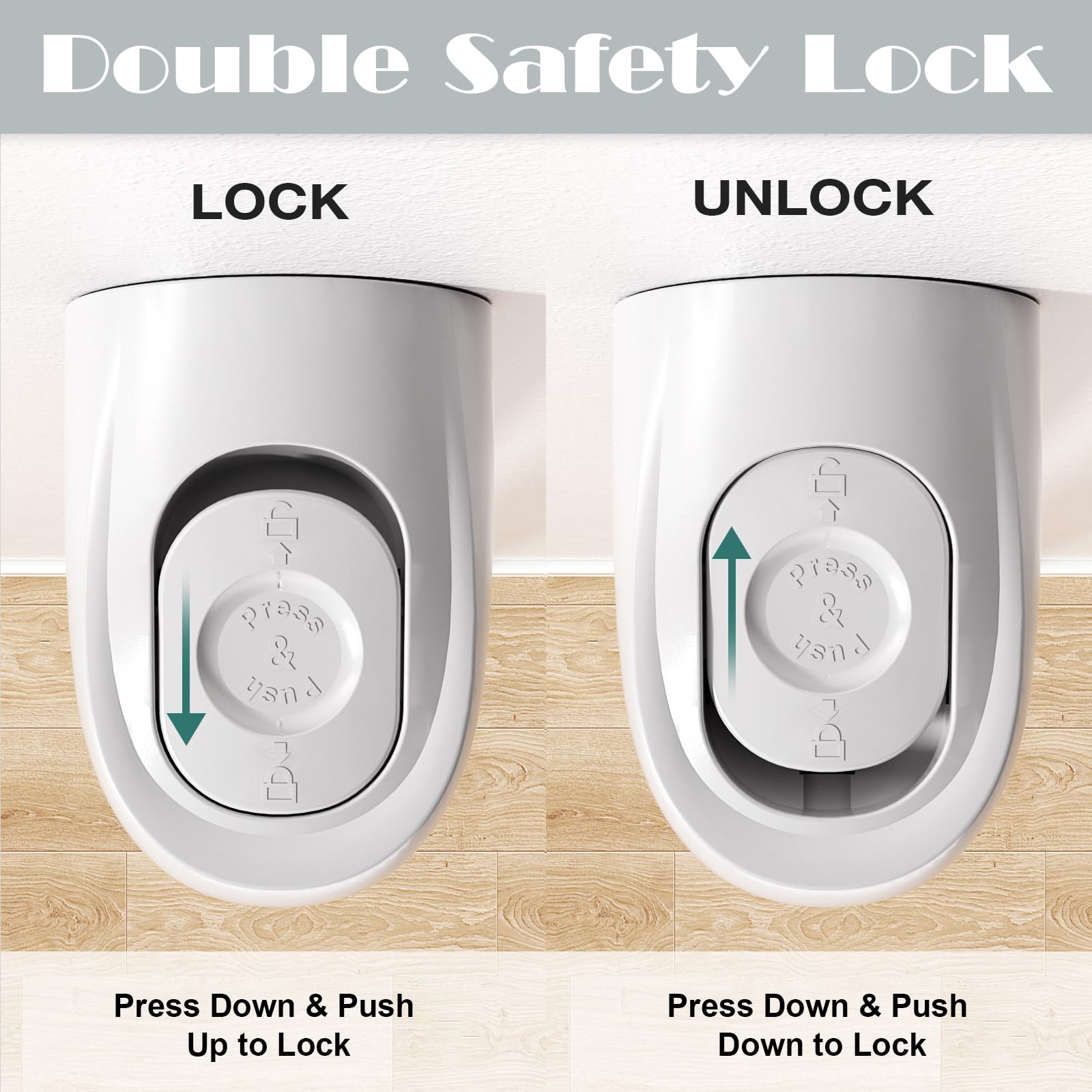 Babepai Retractable Baby Gates Extra Wide | 72' Wide X 38' Tall Dog Gates For Stairs | Indoor/Outdoor Use | Child Gates For Doorways, Deck, Porch, Hallways, Patio - White