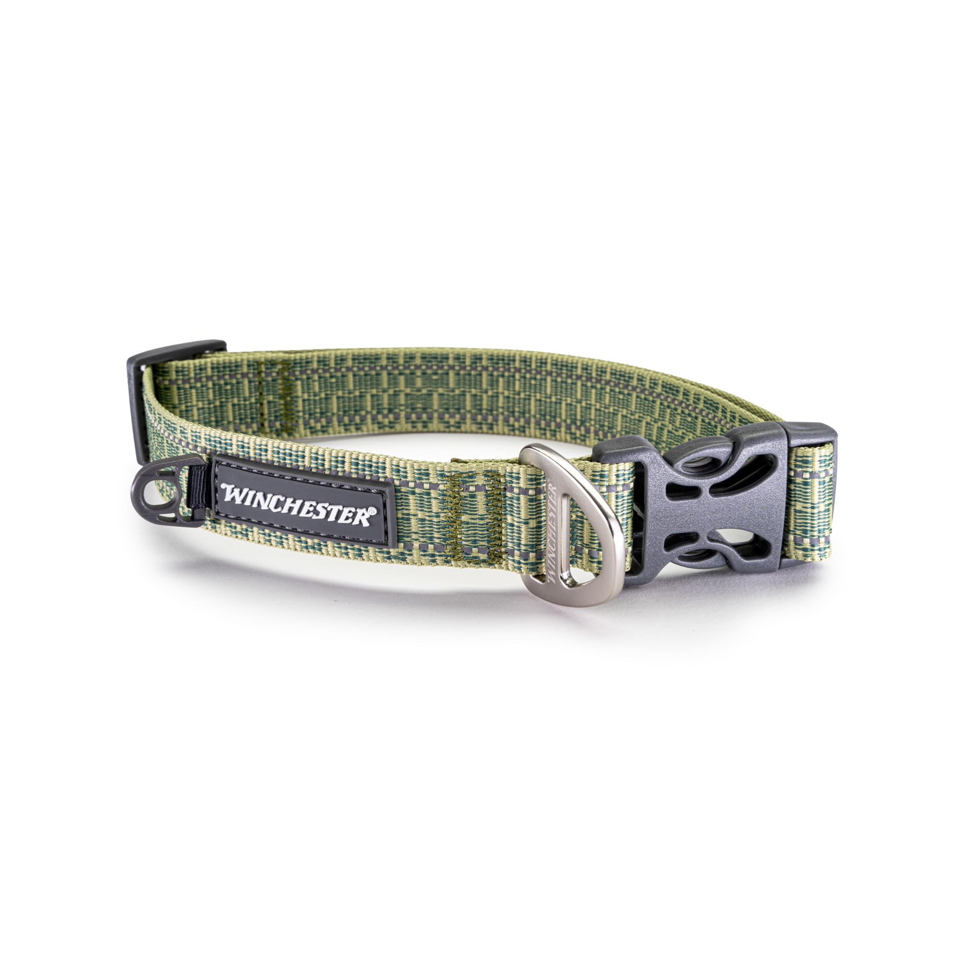 Winchester Pet Signature Ombre Dog Collar Smoke Pine, M
