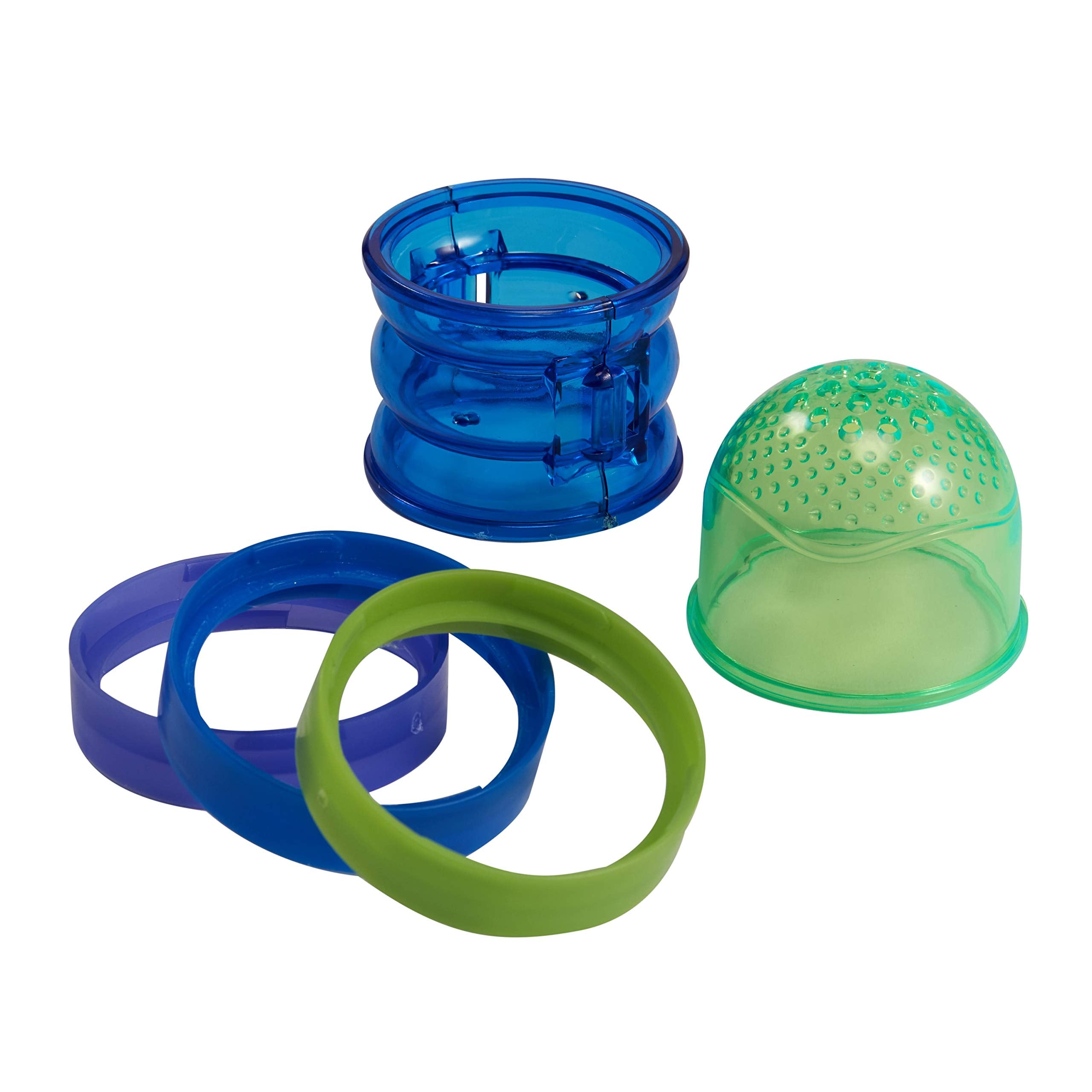 Kaytee CritterTrail Fun-nel Builders Pack Small Animal Habitat Tubes, Multicolor, Plastic, Model 100533400