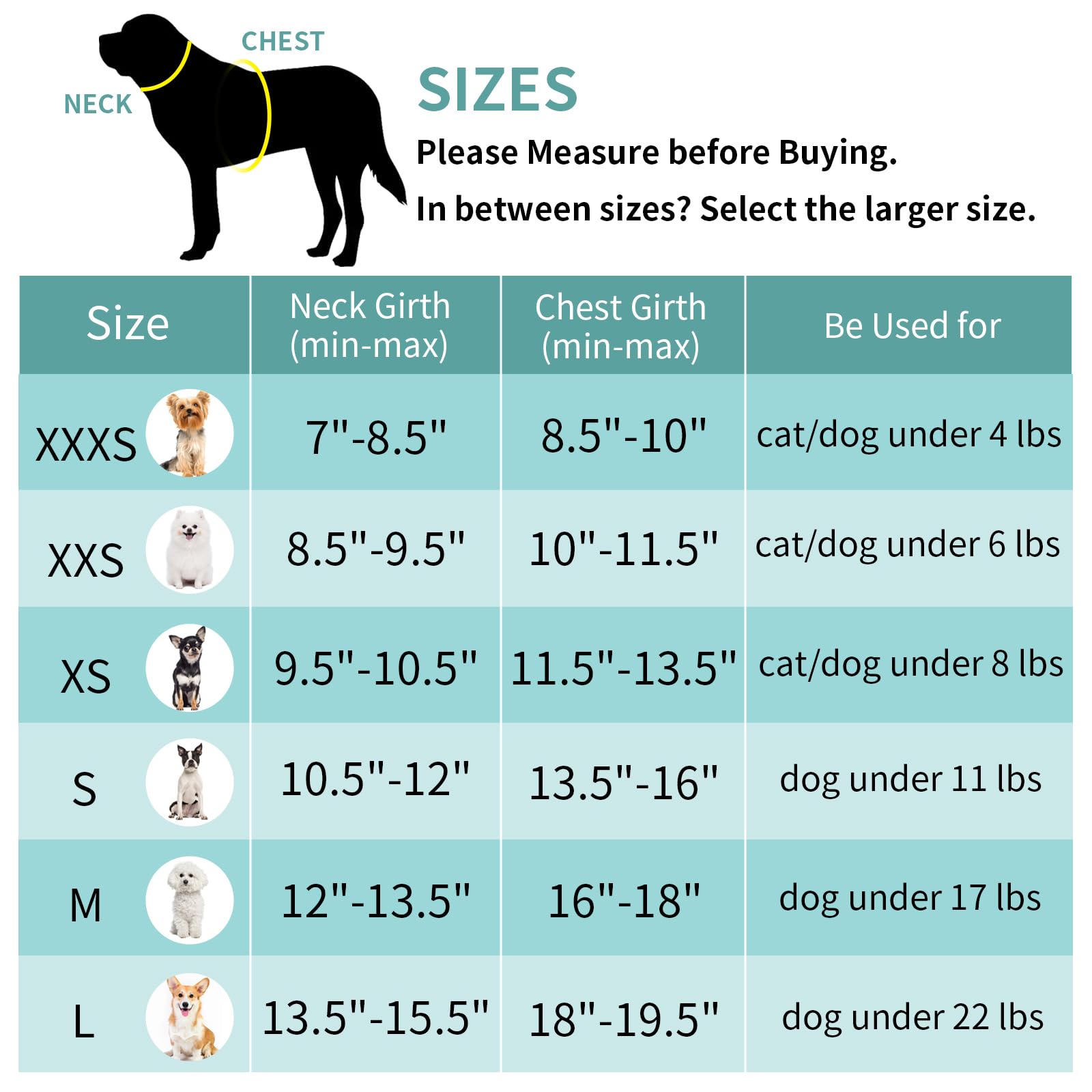 AIITLE Dog Harness and Leash Set - Ultra-Comfortable XXS-XL Vest with Strong hook and loop & Glow-in-Dark Reflective Strips, Cha