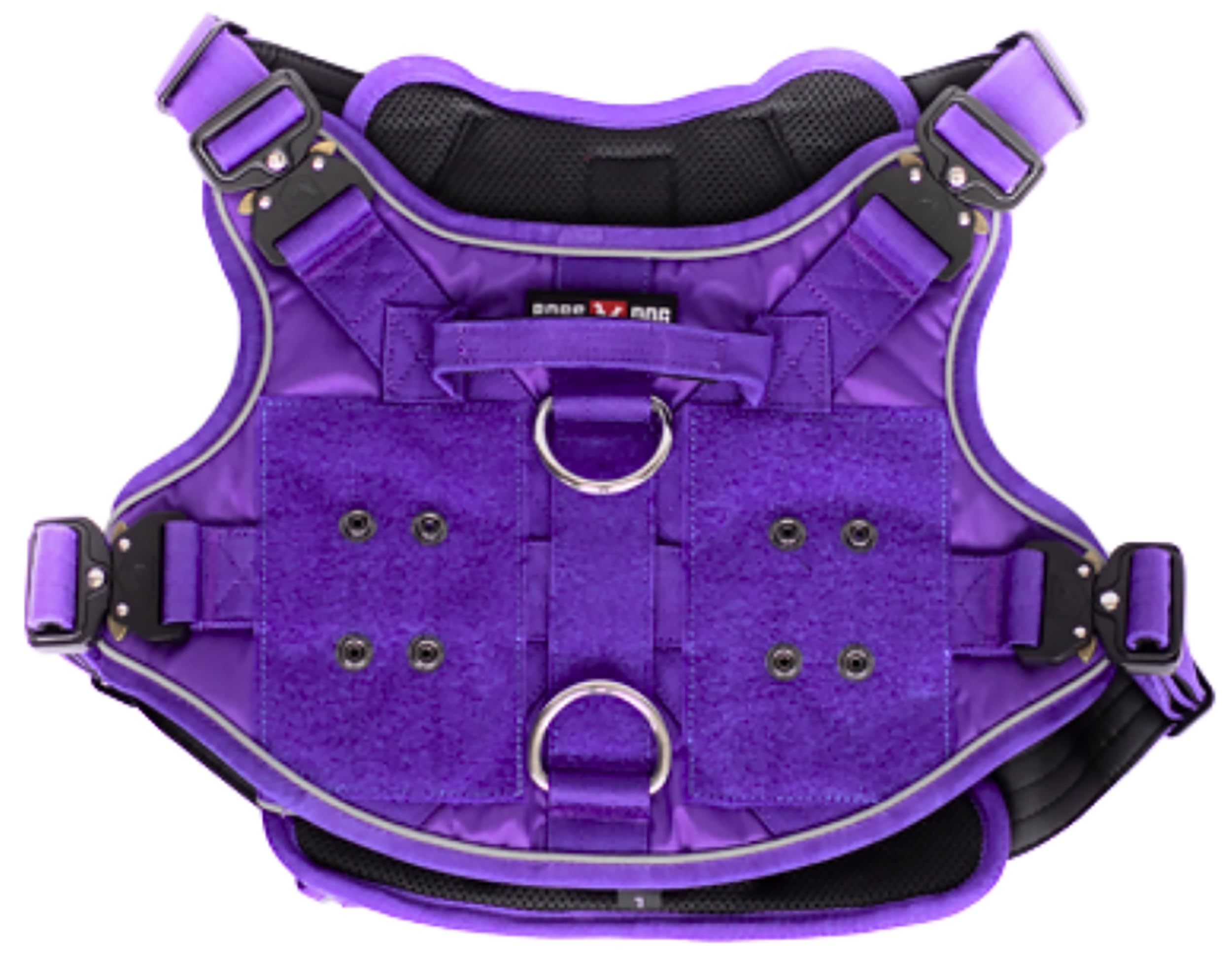 Boss Dog Tactical Harness, Purple, X-Large