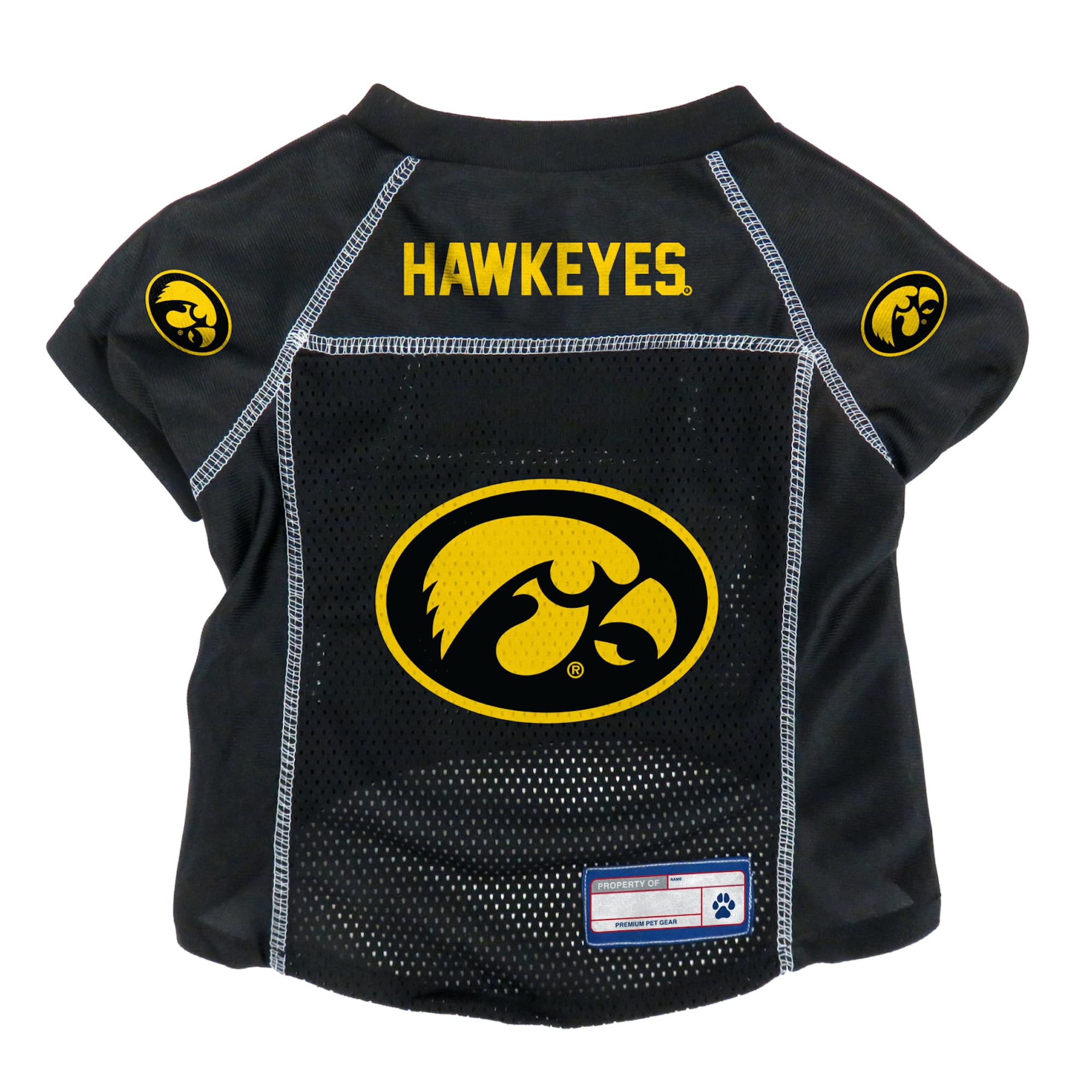 Littlearth Iowa Hawkeyes Ncaa Basic Pet Jersey