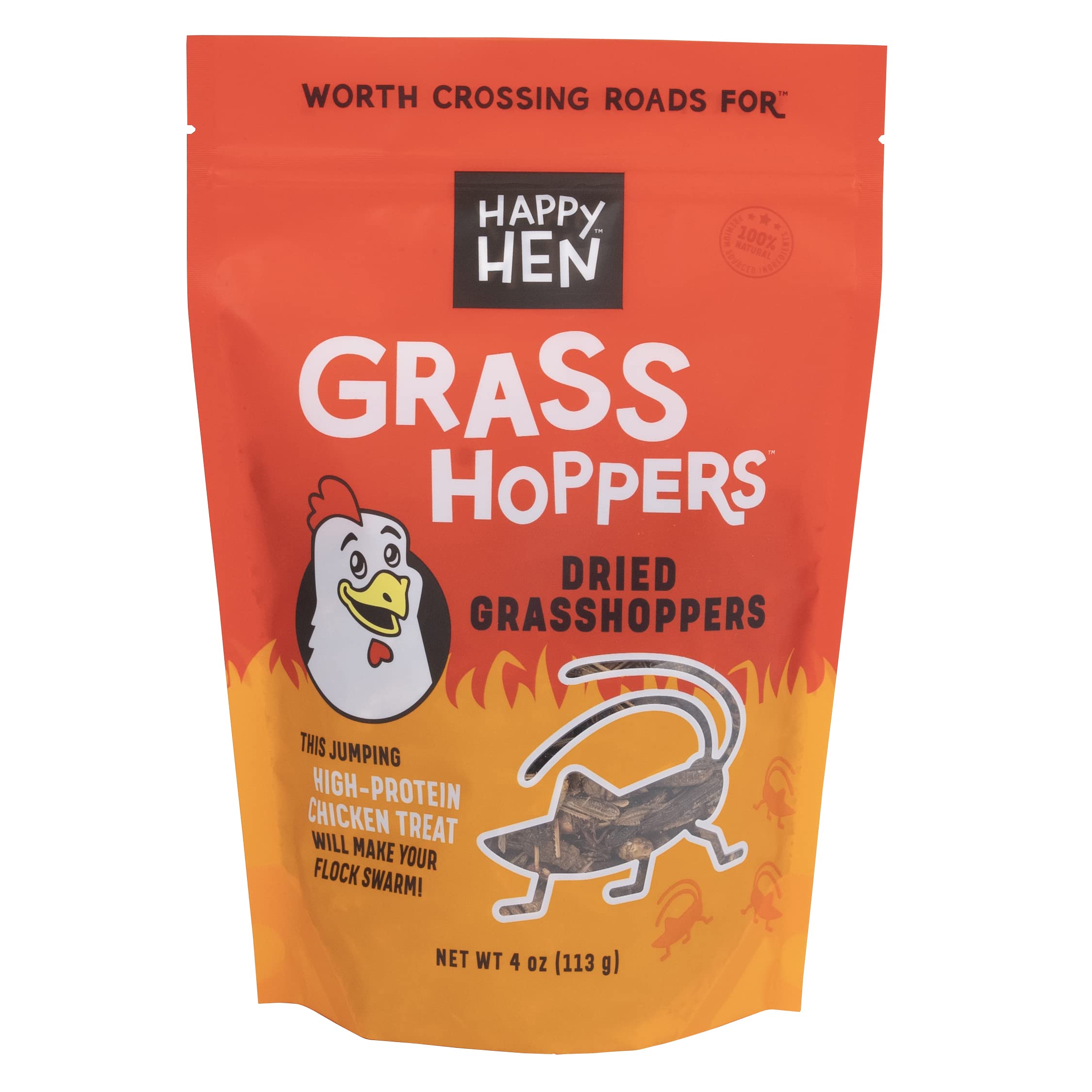 Happy Hen Treats Grass Hoppers