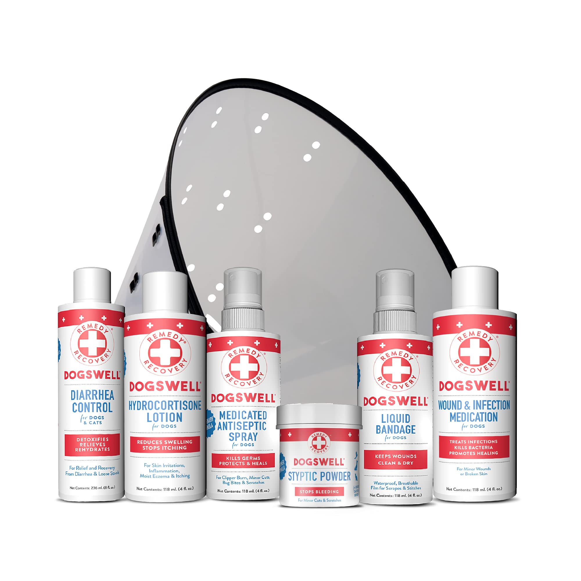 Dogswell Remedy Recovery Styptic Blood Stopper Powder For Dogs & Cats 1.5 Oz. Container