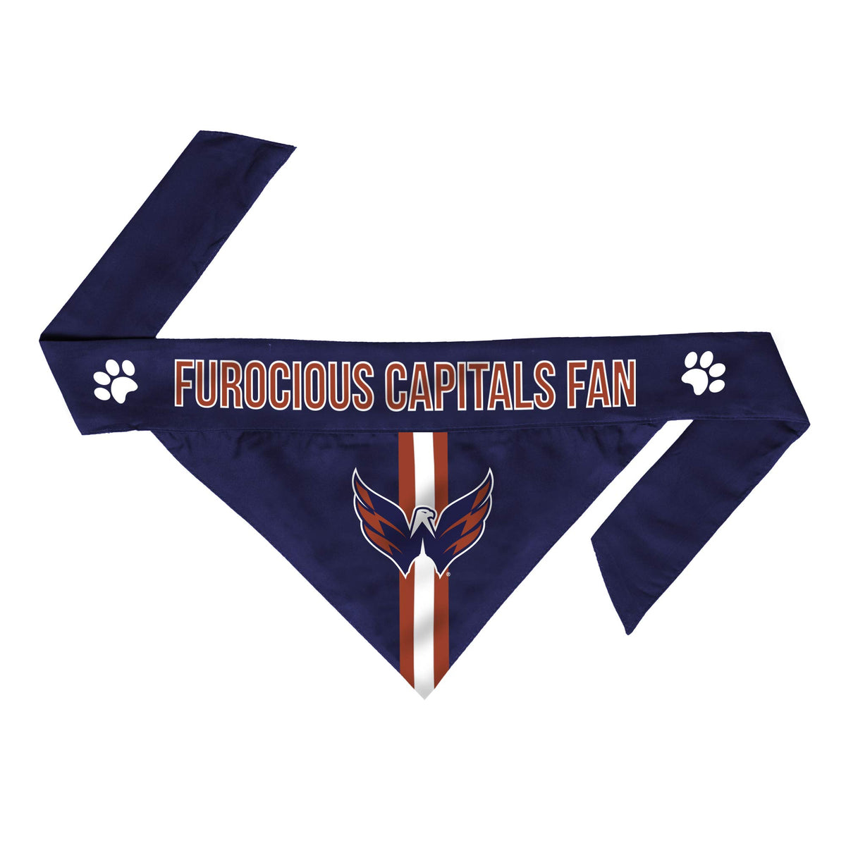 Littlearth Unisex-Adult Nhl Washington Capitals Pet Bandana, Team Color, X-Large