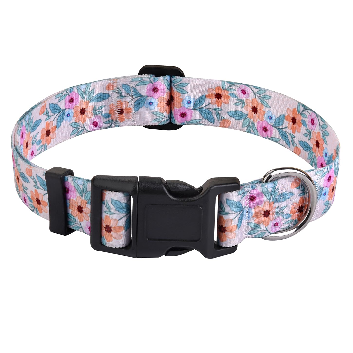 Hqyddmi Dog Collar For Small Dogs, Soft Comfy Pet Collar For Small Medium Large Dogs, Leopard Pattern For Boy Girl Puppy Dogs(Fl