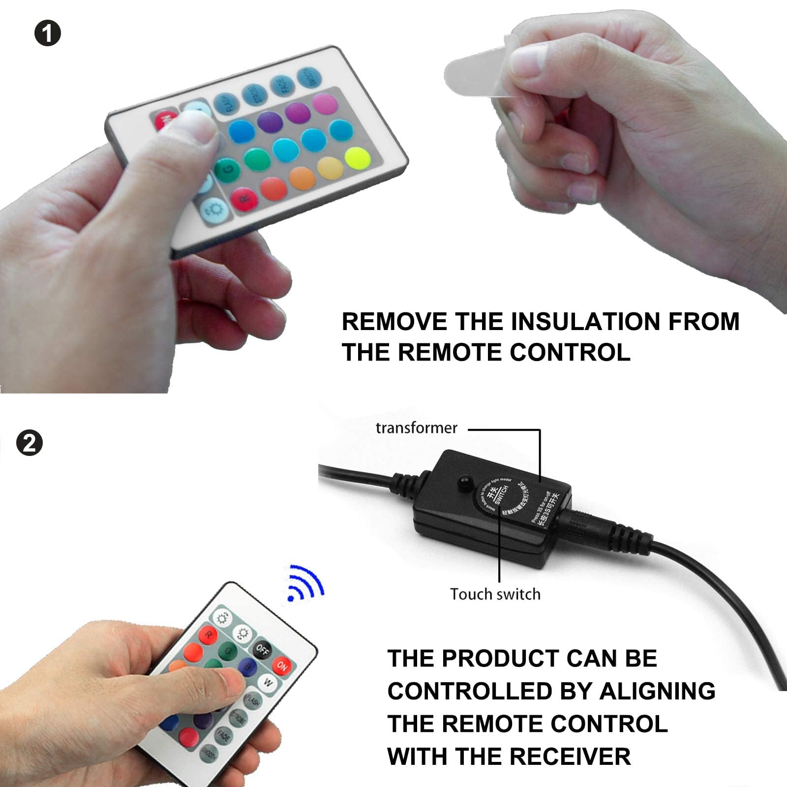 Szminiled Submersible Aquarium Light, Fish Tank Light With Air Bubble Hole, Rgb Color Changing Brightness Adjustable Ip68 Waterp