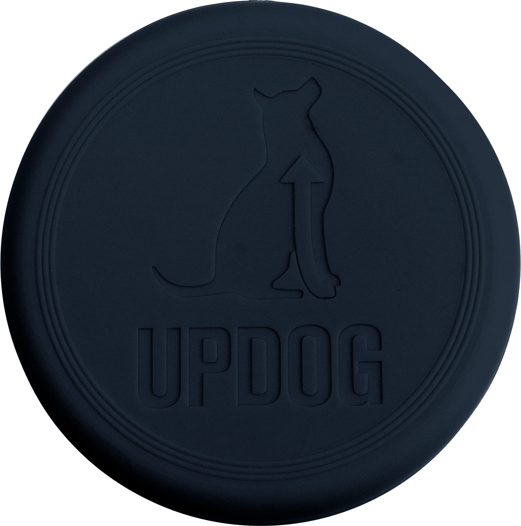 Updog Products 6-Inch Dog Frisbee Small, Lightweight And Durable Frisbee For Dogs Made In Usa Bright Colored Frisbee Dog Toy (Blue Dark)