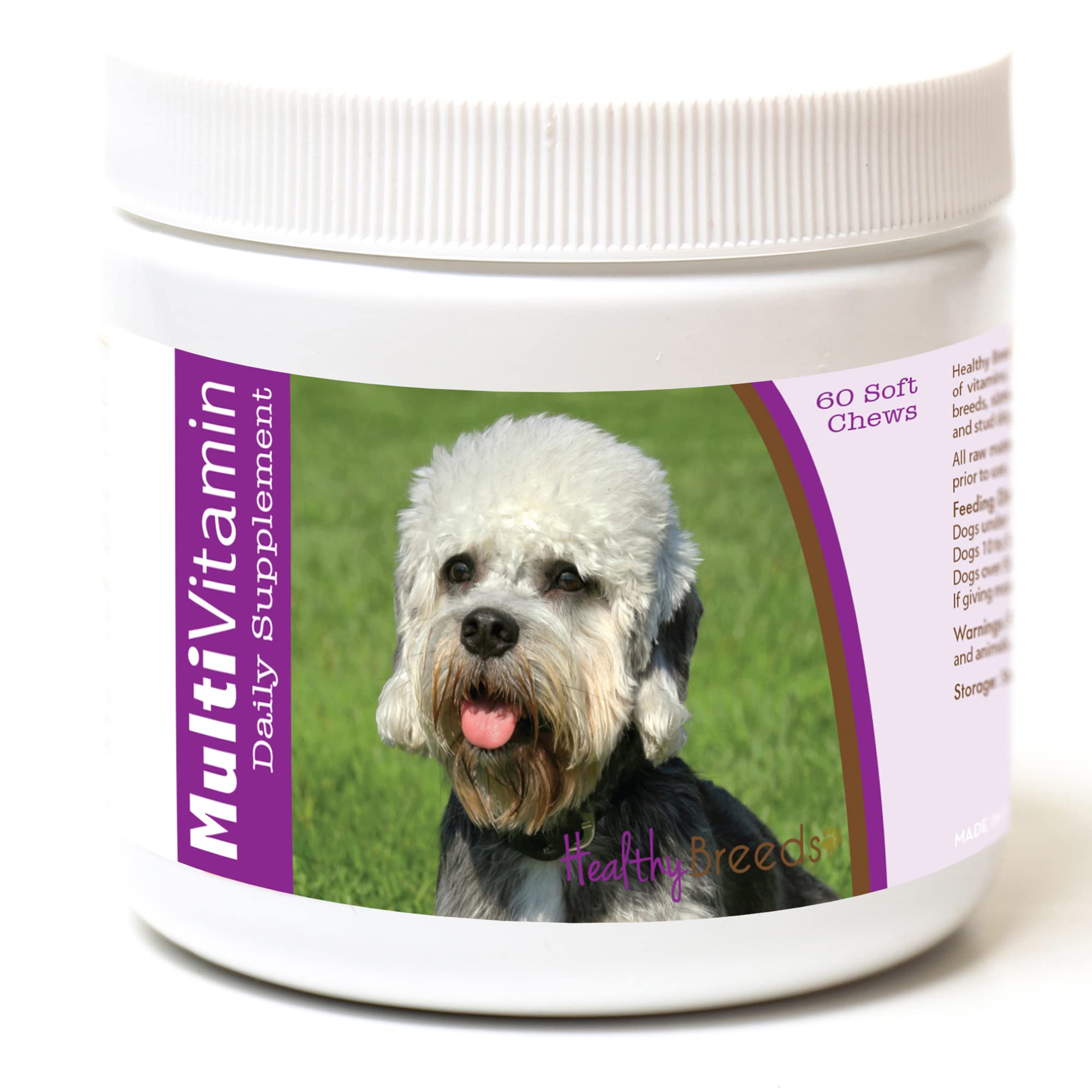 Healthy Breeds Dandie Dinmont Terrier Multi-Vitamin Soft Chews 60 Count
