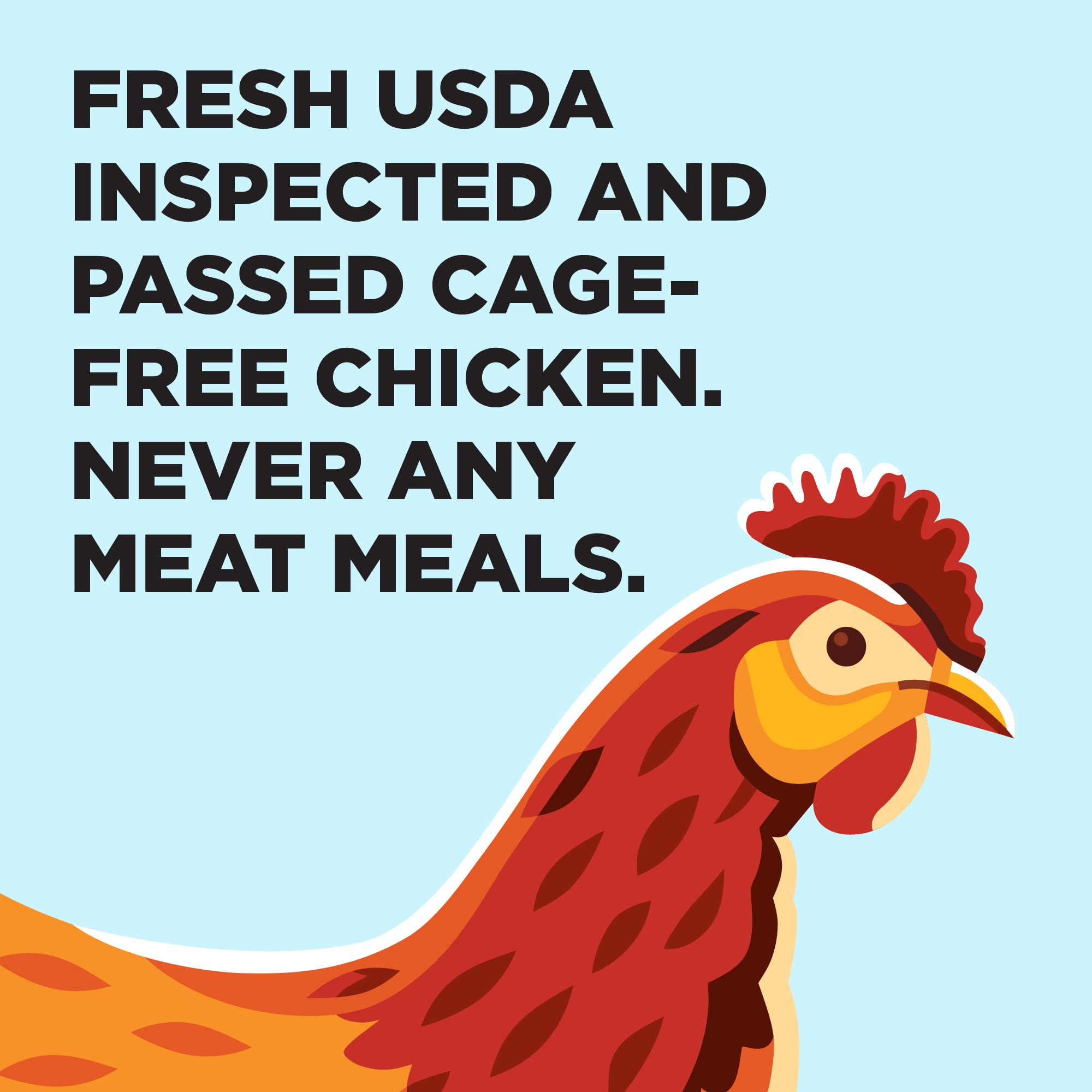 BIXBI Liberty Grain Free Dry Dog Food, Chicken Recipe, 11 lbs - Fresh Meat, No Meat Meal, No Fillers - Gently Steamed & Cooked -