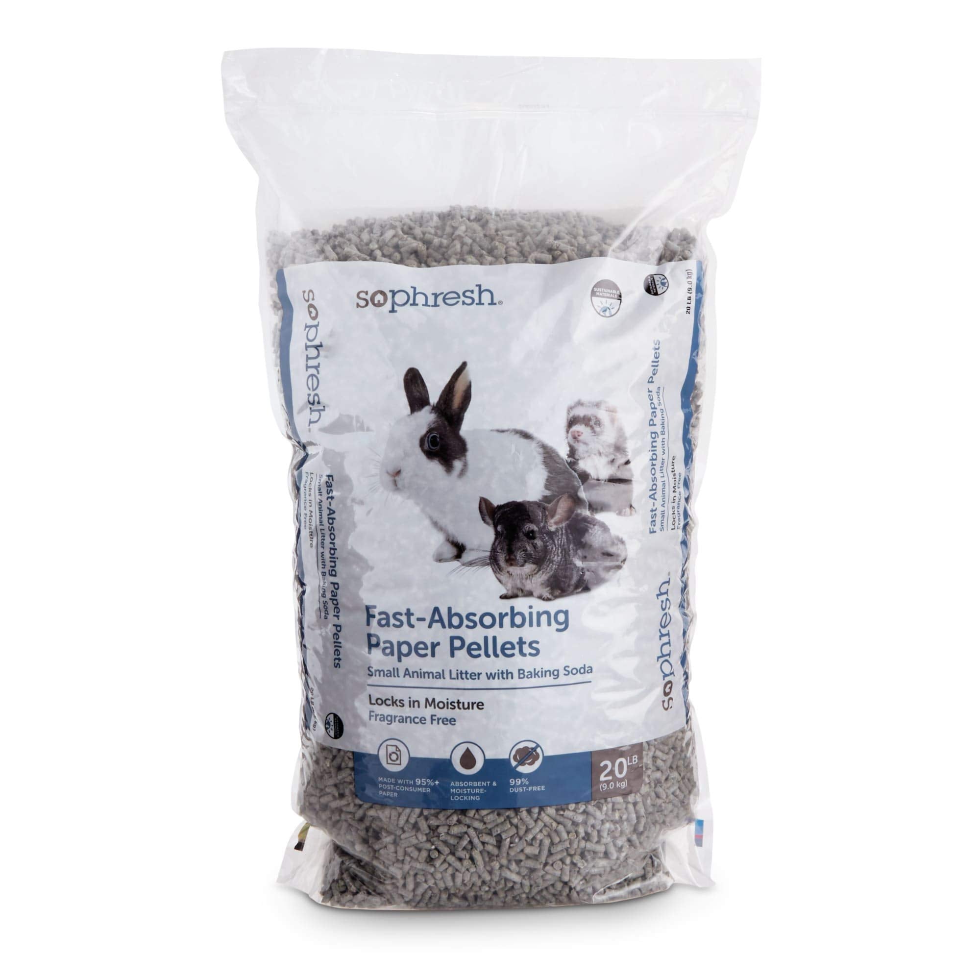 So Phresh Paper Pellets Small Animal Litter 20 lbs. -Like New