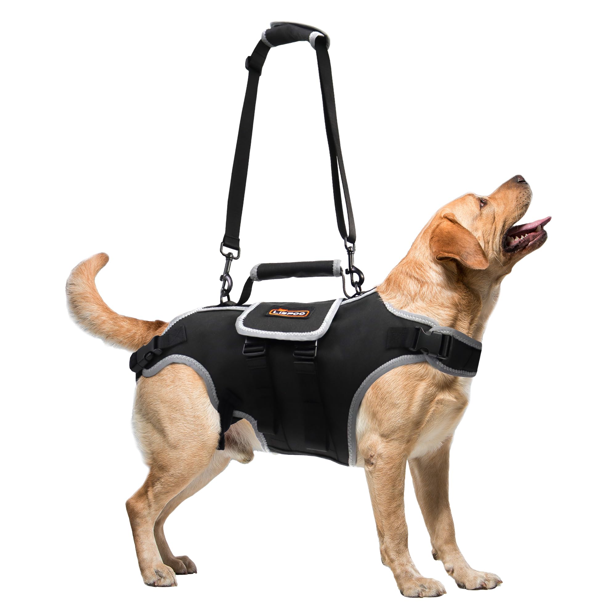 Dog Lift Harness, Full Body Support with Adjustable Control Handle & Reflective Straps for Large Senior Dogs, Post-Surgery Recov