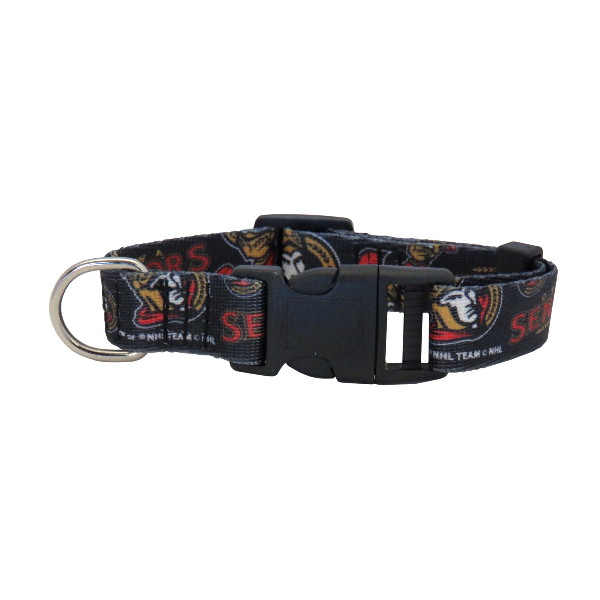 Littlearth Unisex-Adult Nhl Ottawa Senators Pet Collar, Team Color, Large