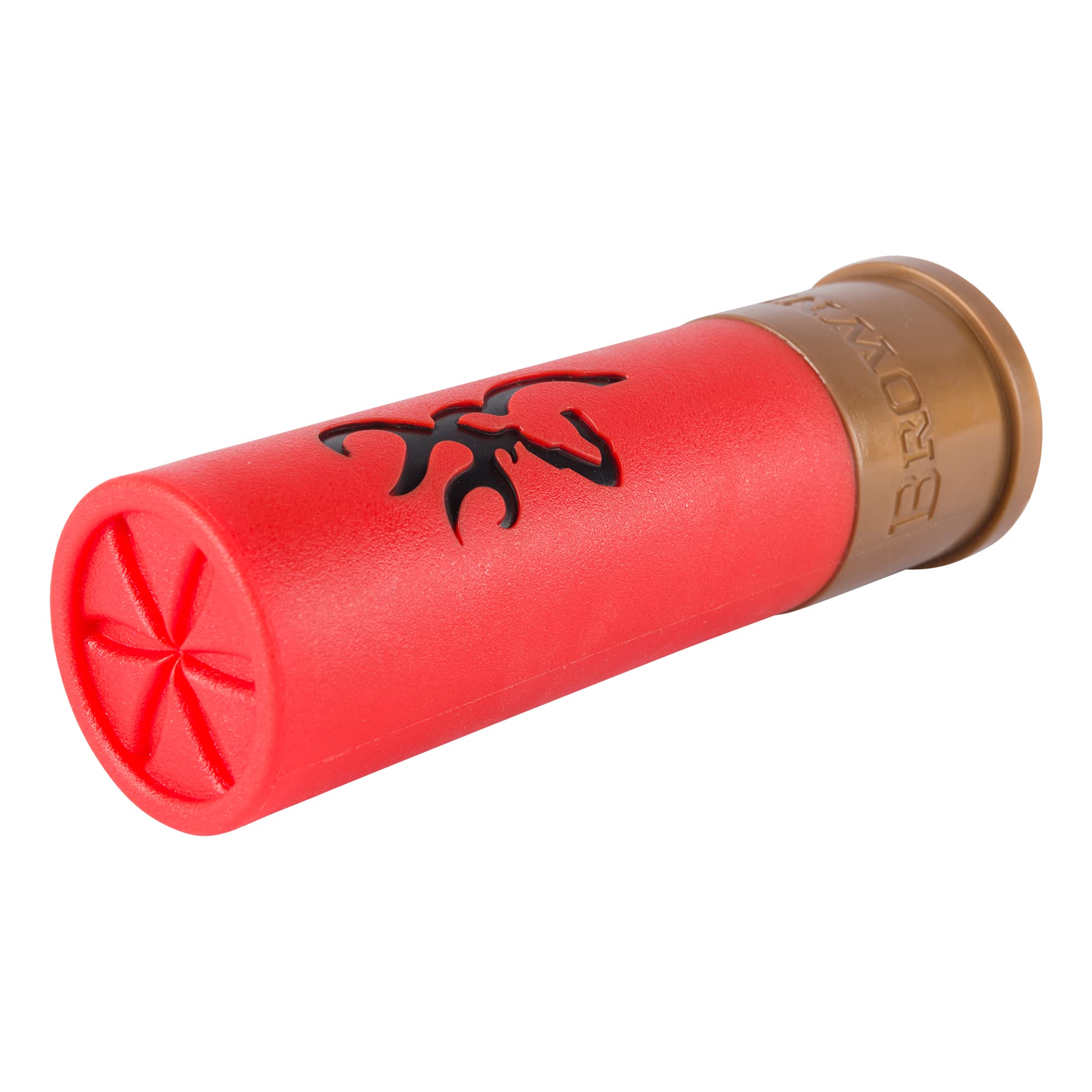Browning Pet Toys, Durable Dog Toys For Tug And Fetch, Shot Shell Red Squeaker Toy