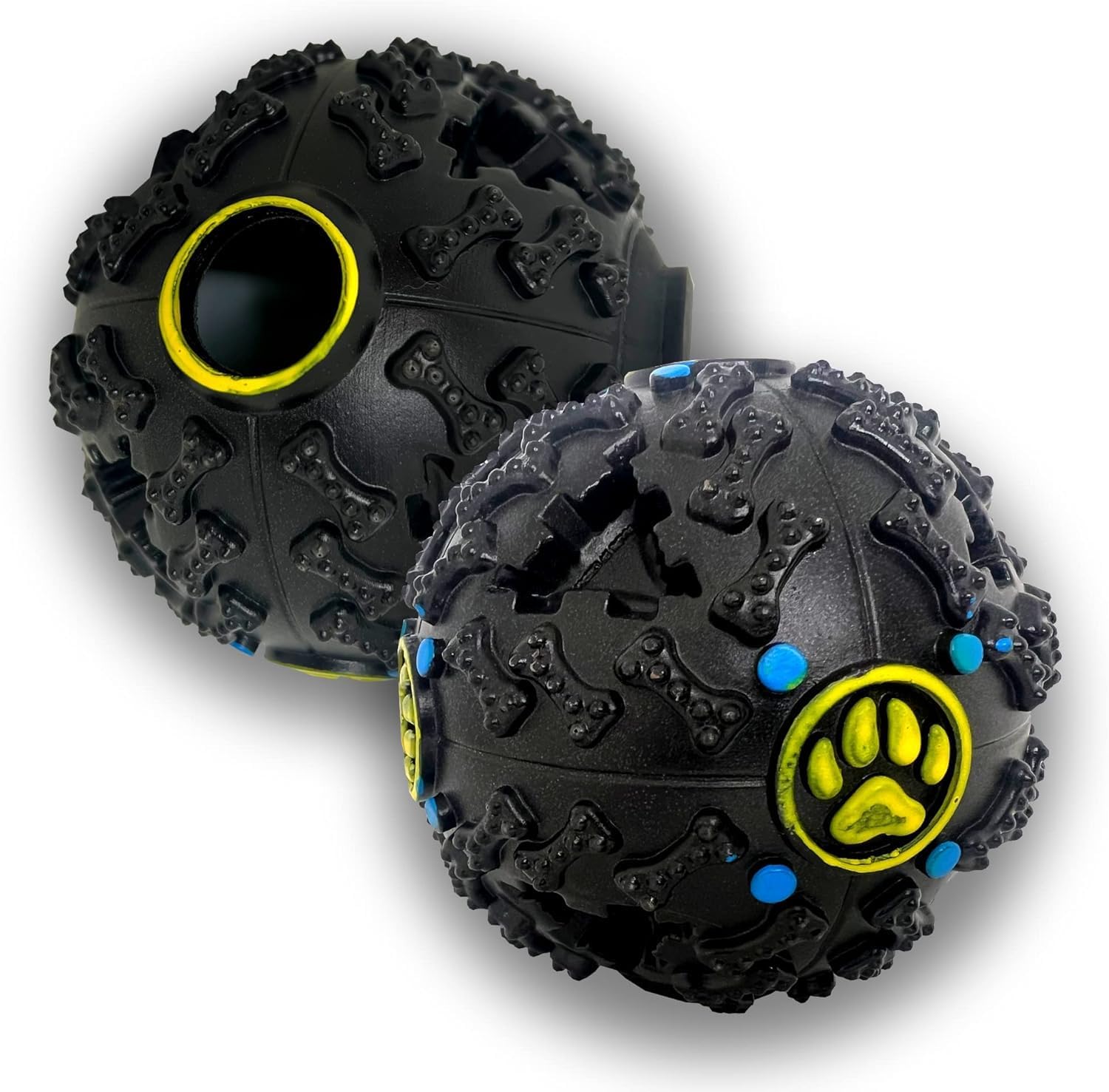 Pawezzy, Dog Ball Toy for Aggressive Chewers | Squeaky Quack Dog Toy for Medium & Large Dogs