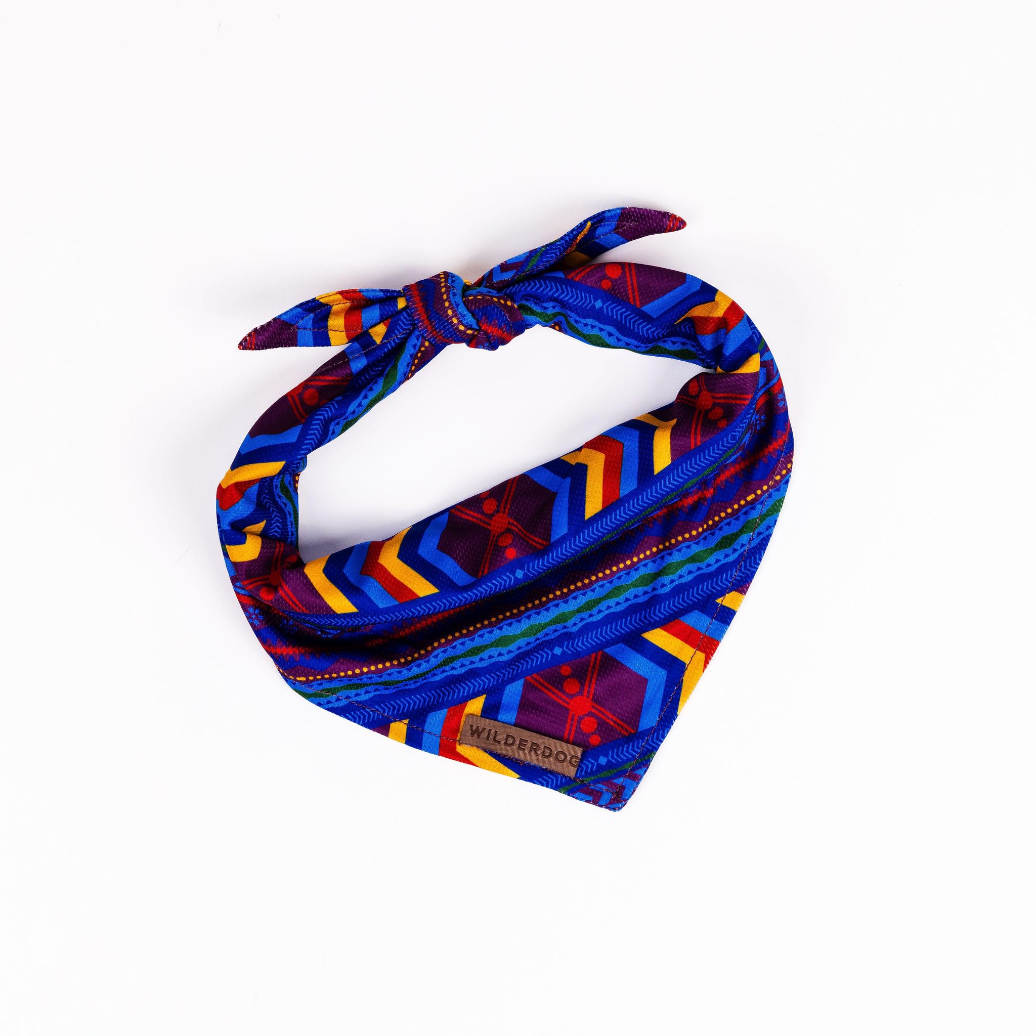 Wilderdog Dog Bandana With Lightweight Quick Drying Poly-Blend Mesh Material In Big Sky