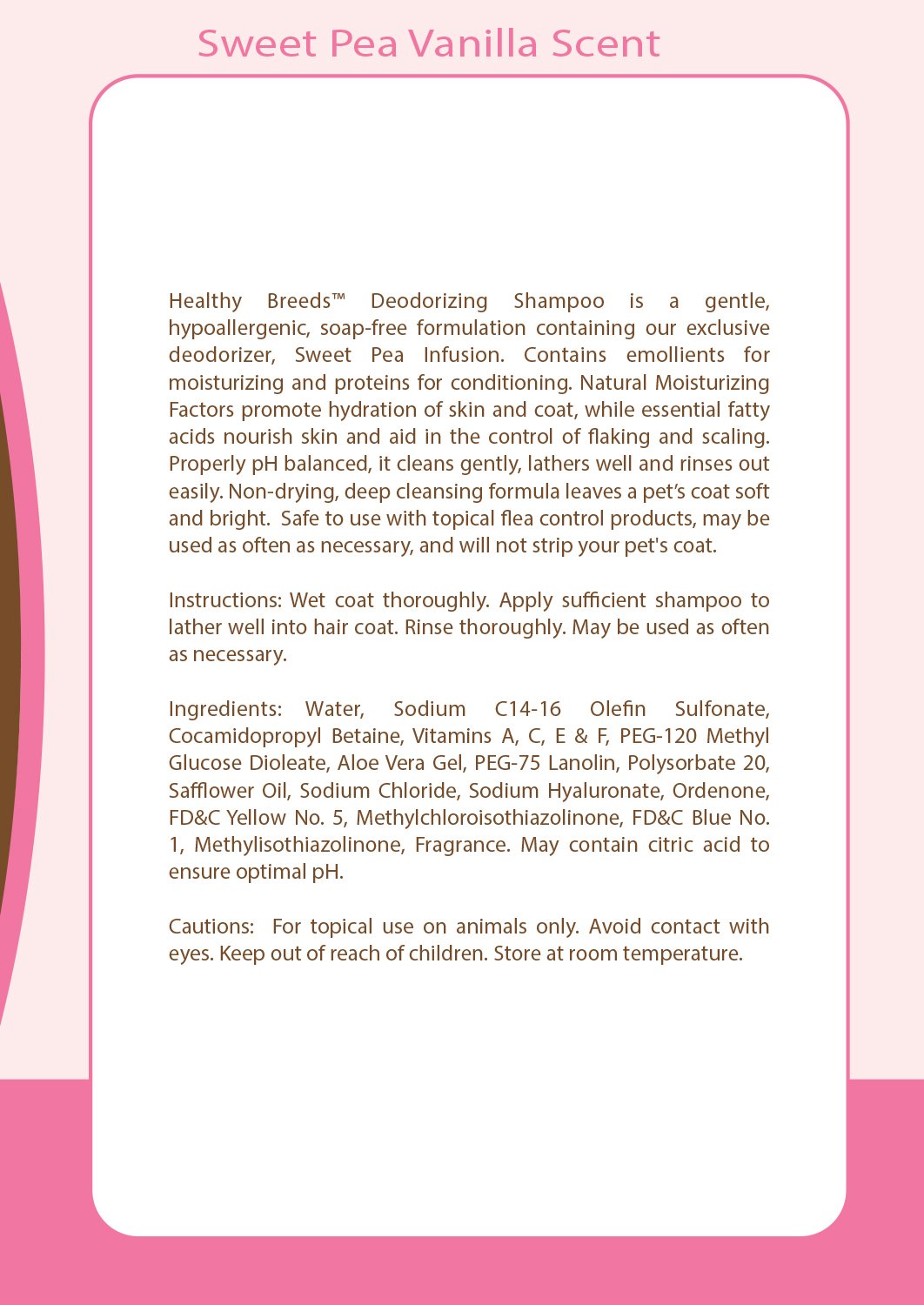 Healthy Breeds Brussels Griffon Deodorizing Shampoo 16 Oz