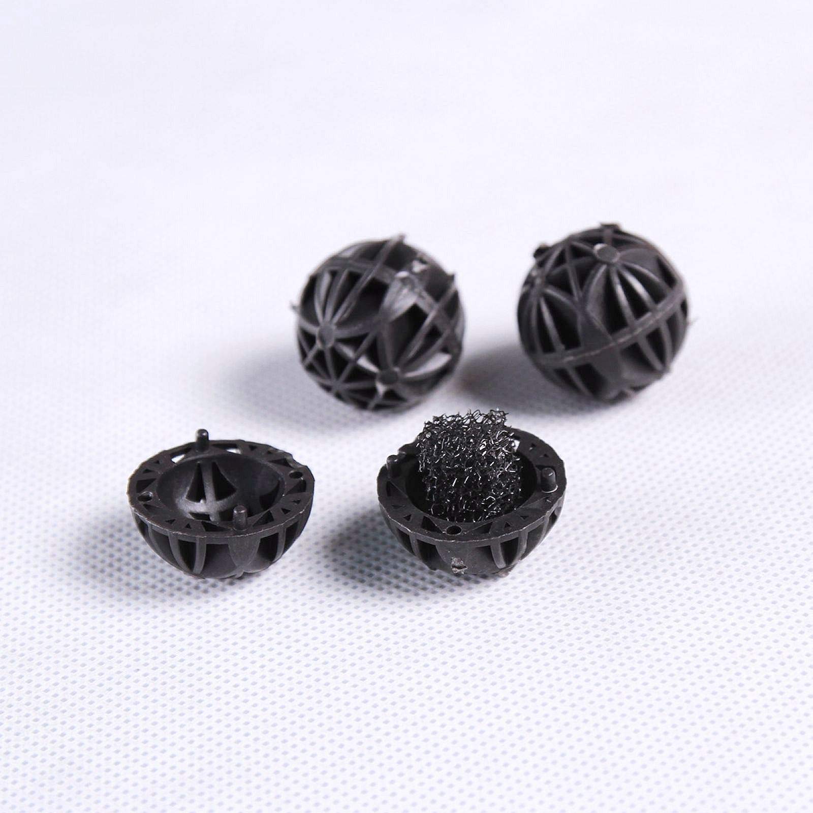 Aquaneat Aquarium 0.6' /1'/1.4' Bio Balls 100Pcs For Fish Tank Pond Canister Filter Media (1')