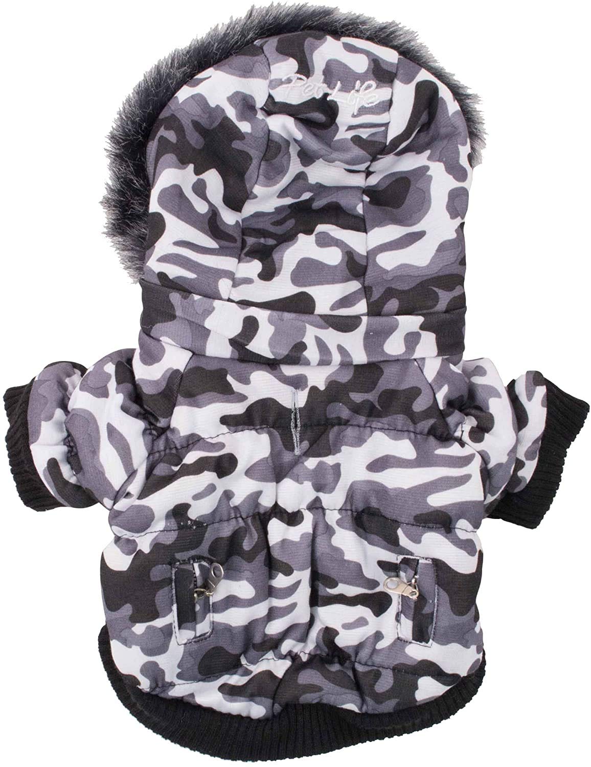 Fashion Pet Parka Coat - Deer Patttern--Small