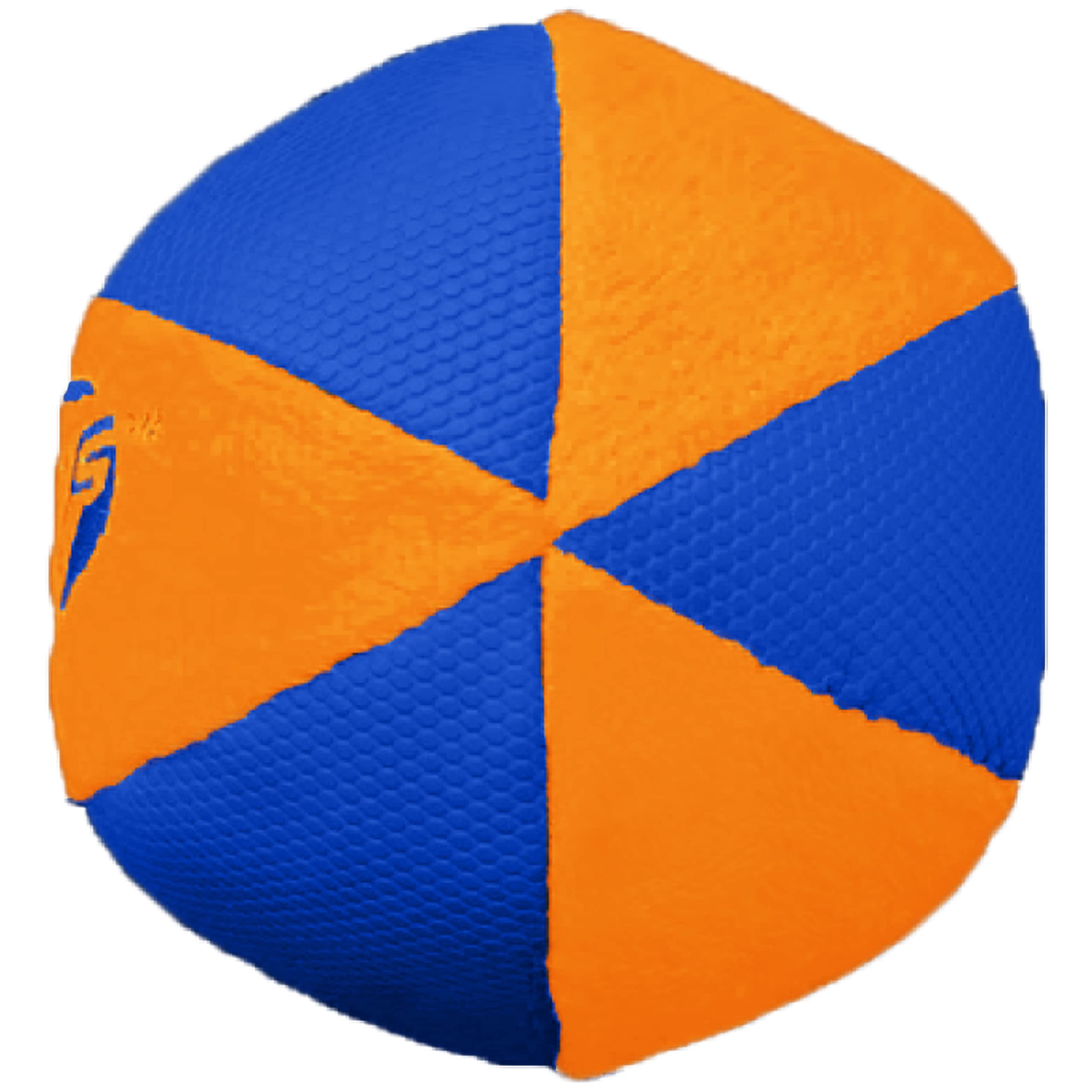 Nerf Dog Trackshot Ball Dog Toy With Interactive Squeaker And Crunch, Lightweight, Durable And Water Resistant, 4.5 Inches, For Medium/Large Breeds, Single Unit, Blue/Orange
