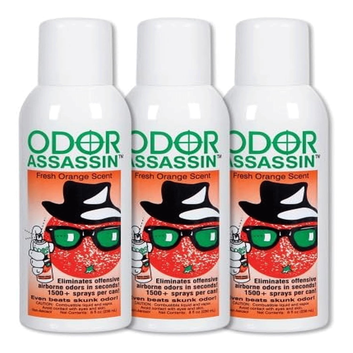 Odor Assassin Orange, Set Of 3 (3)