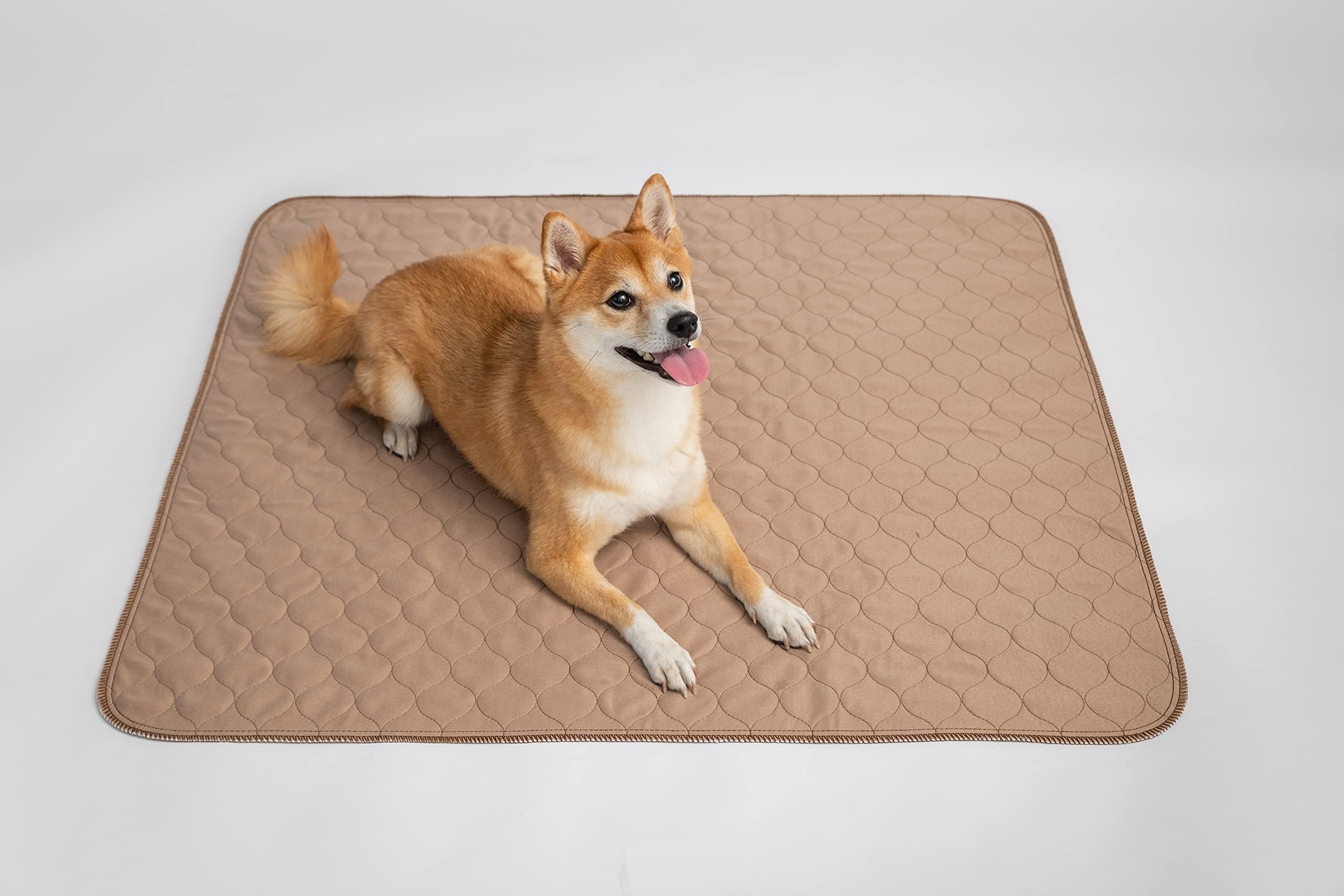 Ezwhelp Reusable Dog Pee Pads - Waterproof Training Pads For Dogs, Washable & Sanitary, Rounded Corners, Laminated, Lightweight,