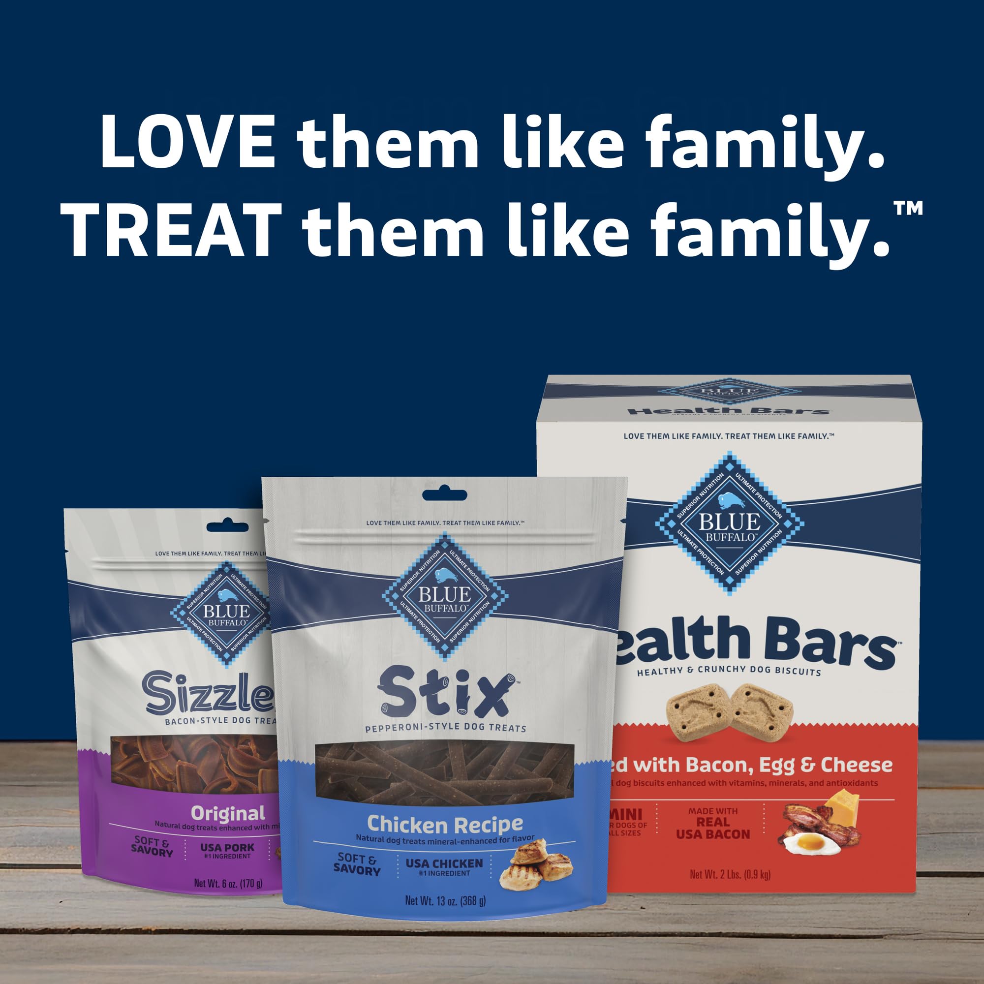 Blue Buffalo Stix Natural Soft-Moist Dog Treats, Chicken Recipe 13-oz Bag