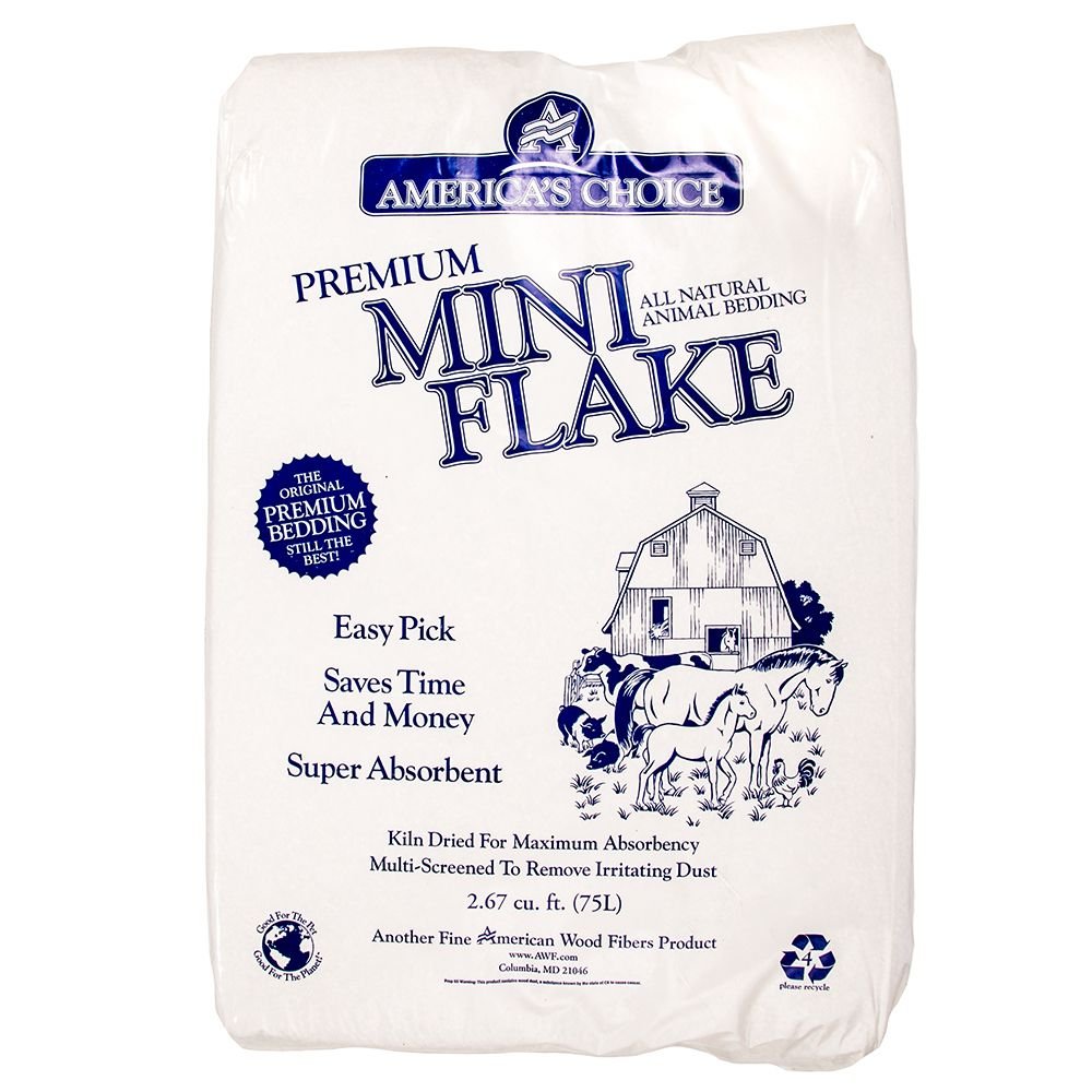 America'S Choice 3 Cu. Ft. Mini Flake Animal Bedding