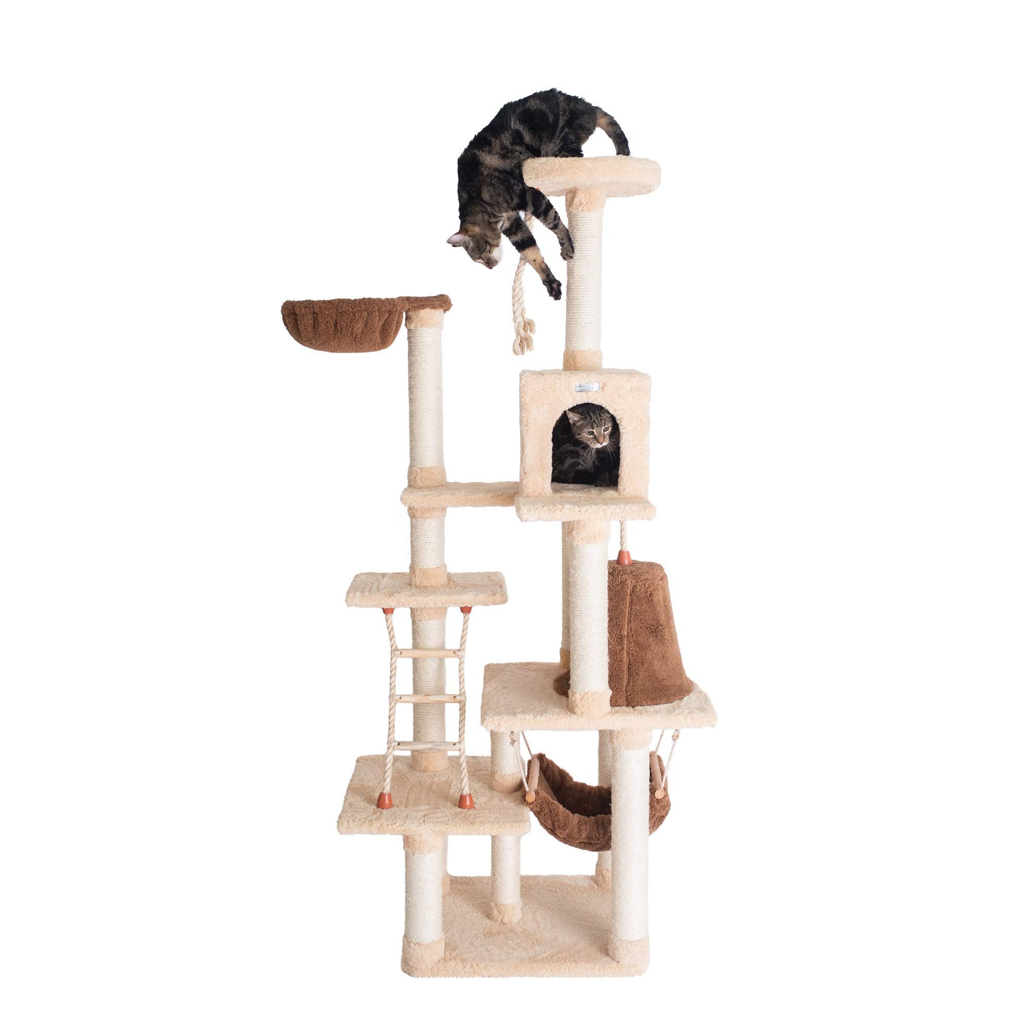 Armarkat Premium Cat Tree Model X7805, Goldenrod