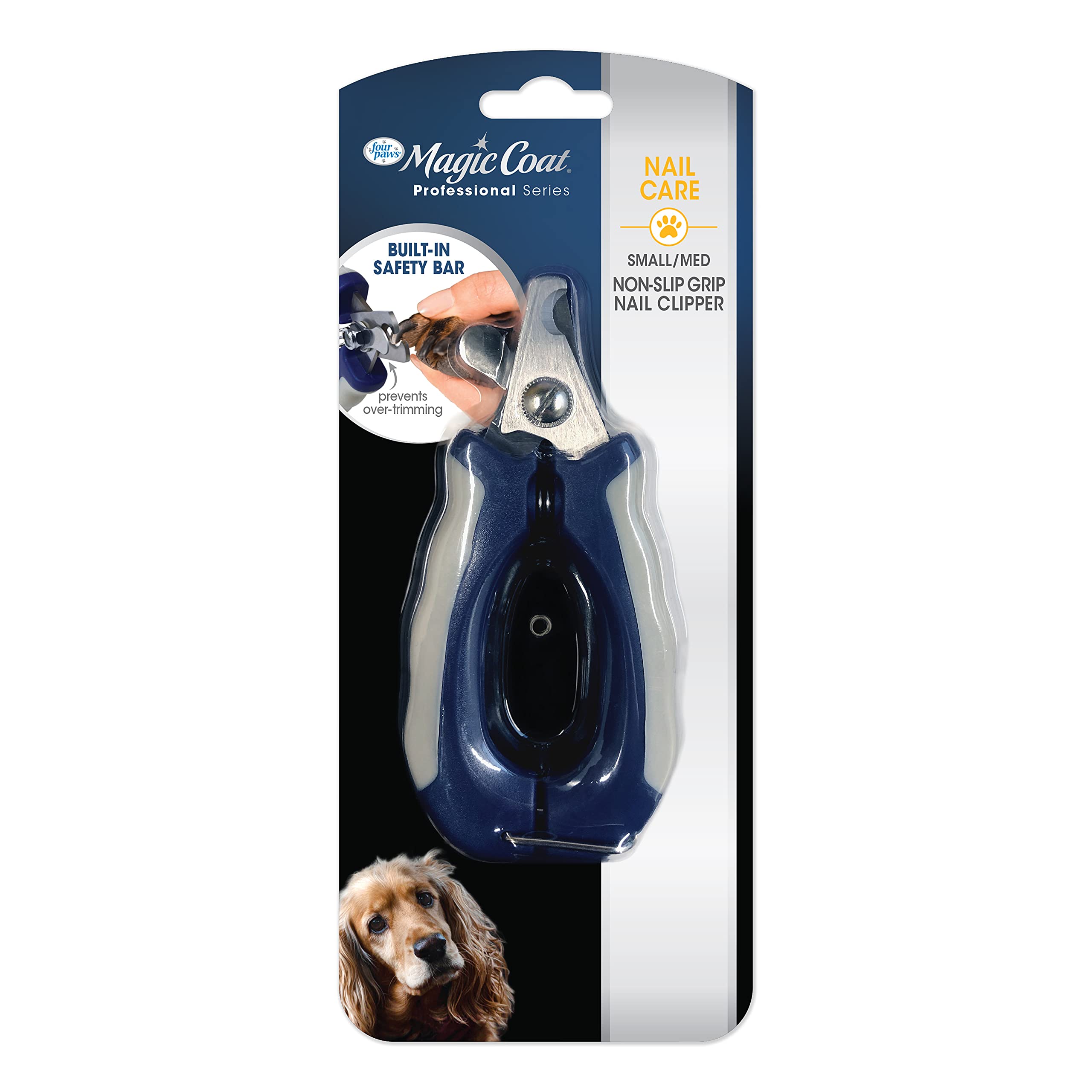 Four Paws Magic Coat Professional Series Non-Slip Grip Nail Clipper For Dogs Nail Clipper(Non Slip Grip) Small/Medium